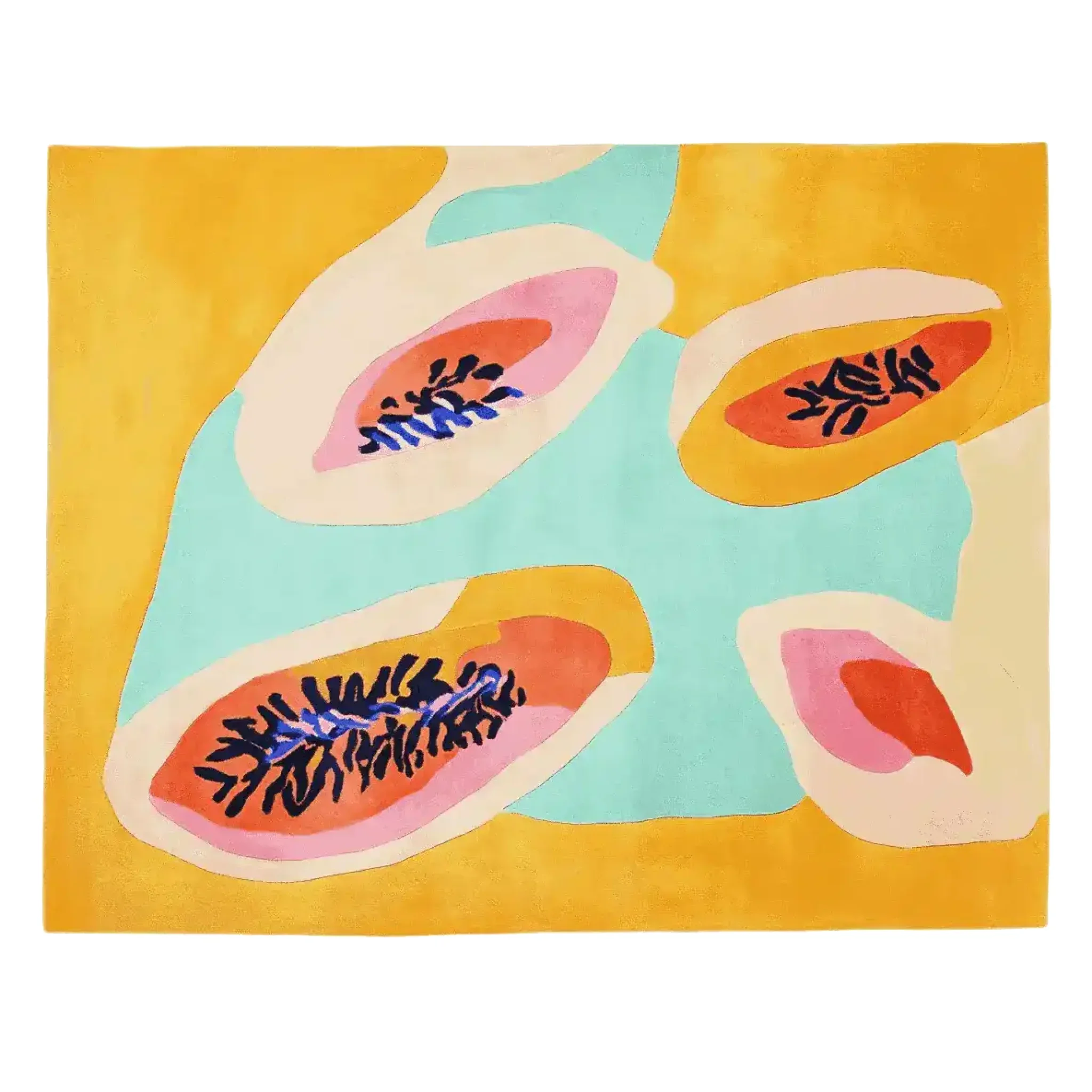 Papaya Tales Hand Tufted Rug - Image 3