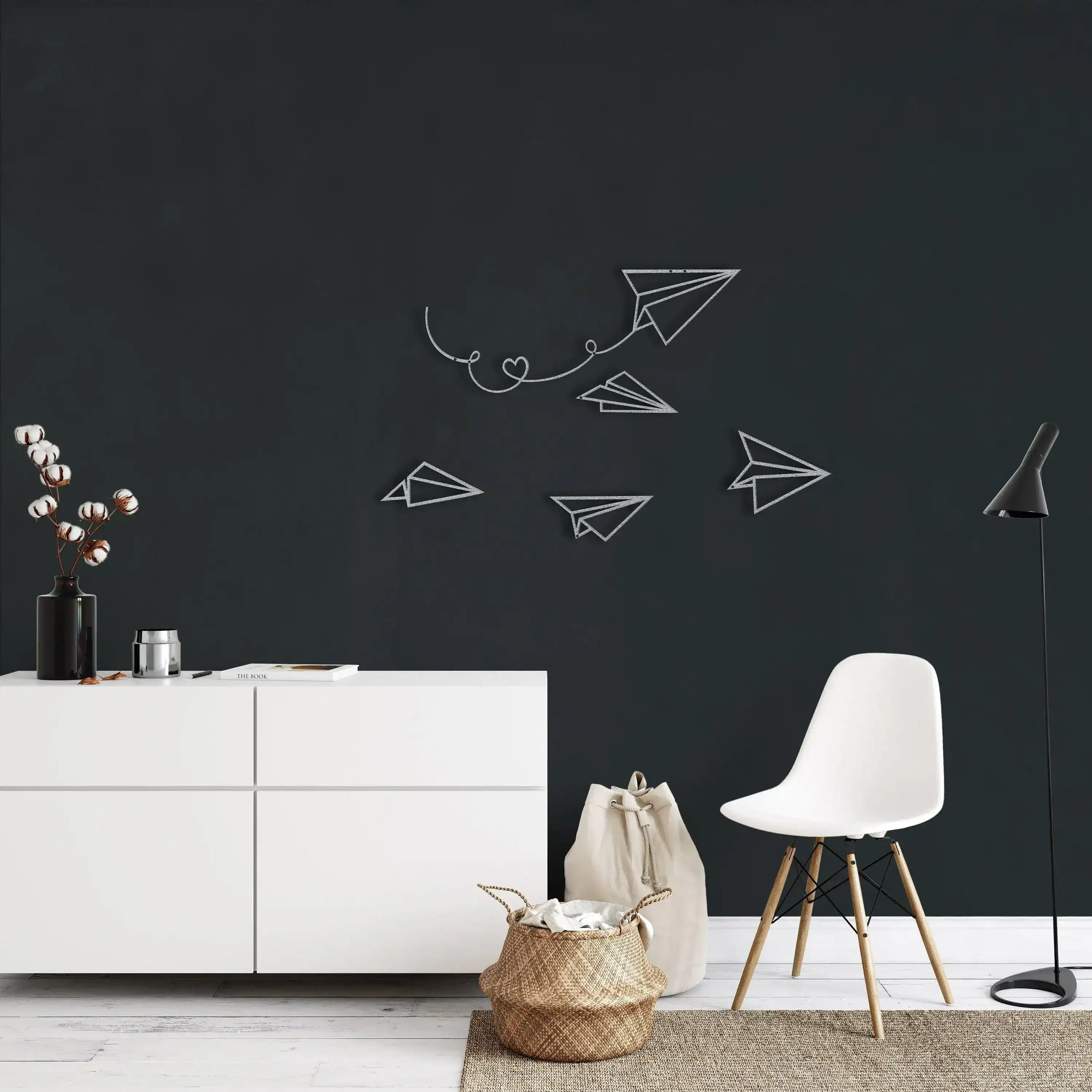 Paper Planes Metal Wall Decor - Image 11