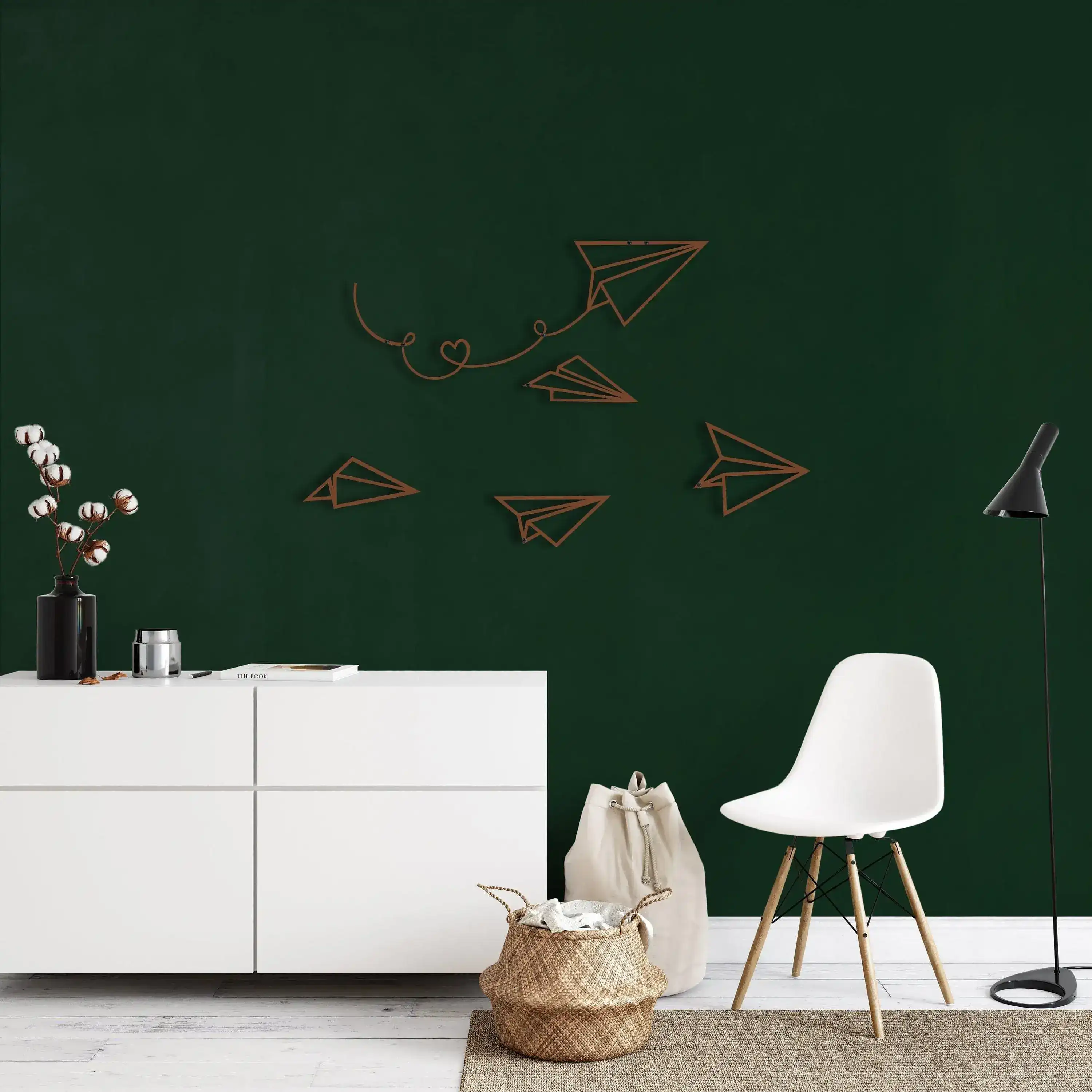 Paper Planes Metal Wall Decor - Image 12