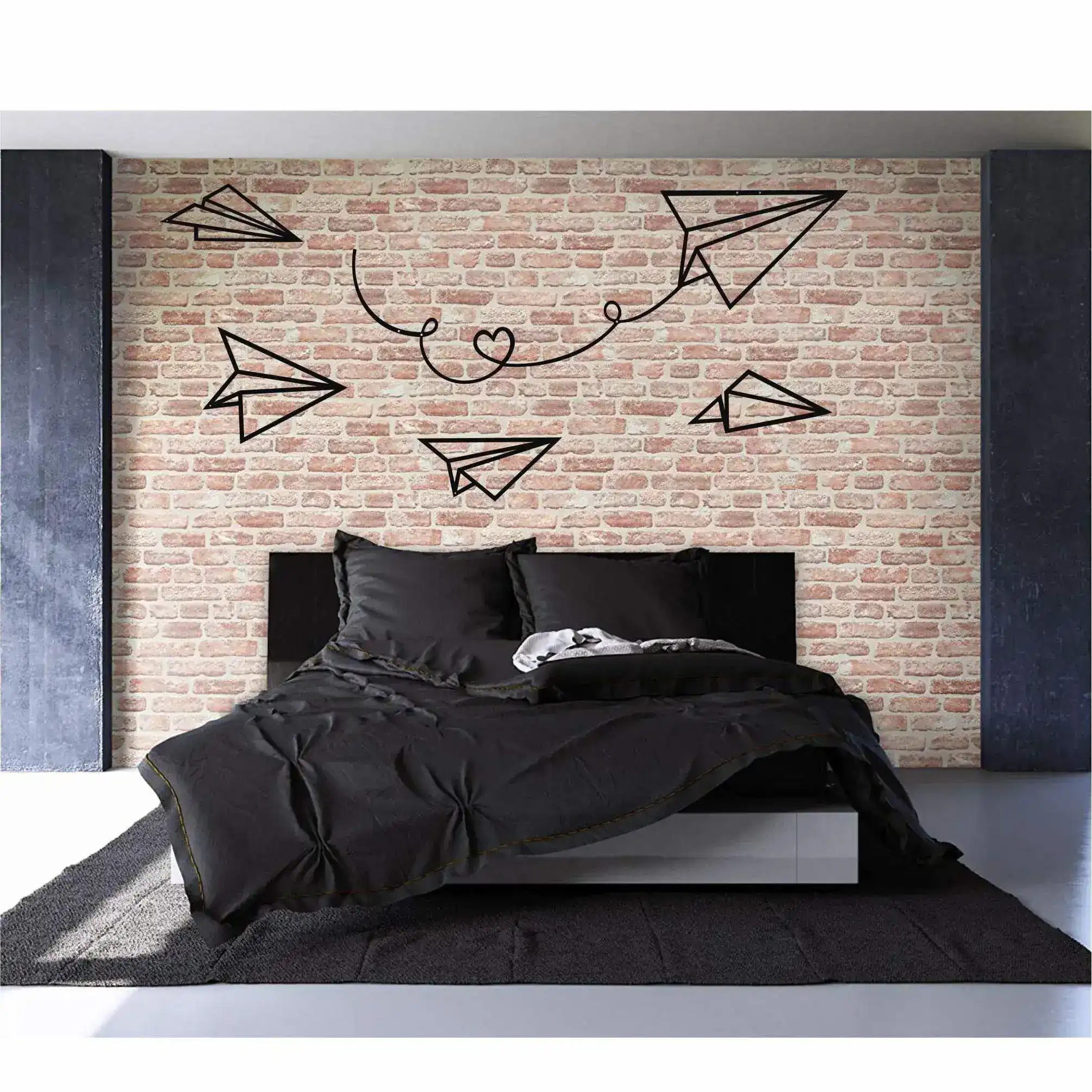 Paper Planes Metal Wall Decor - Image 7