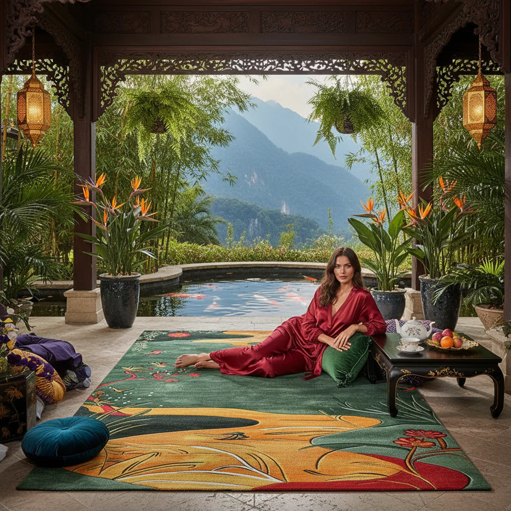Path to Paradise Hand Tufted Rug - Image 2