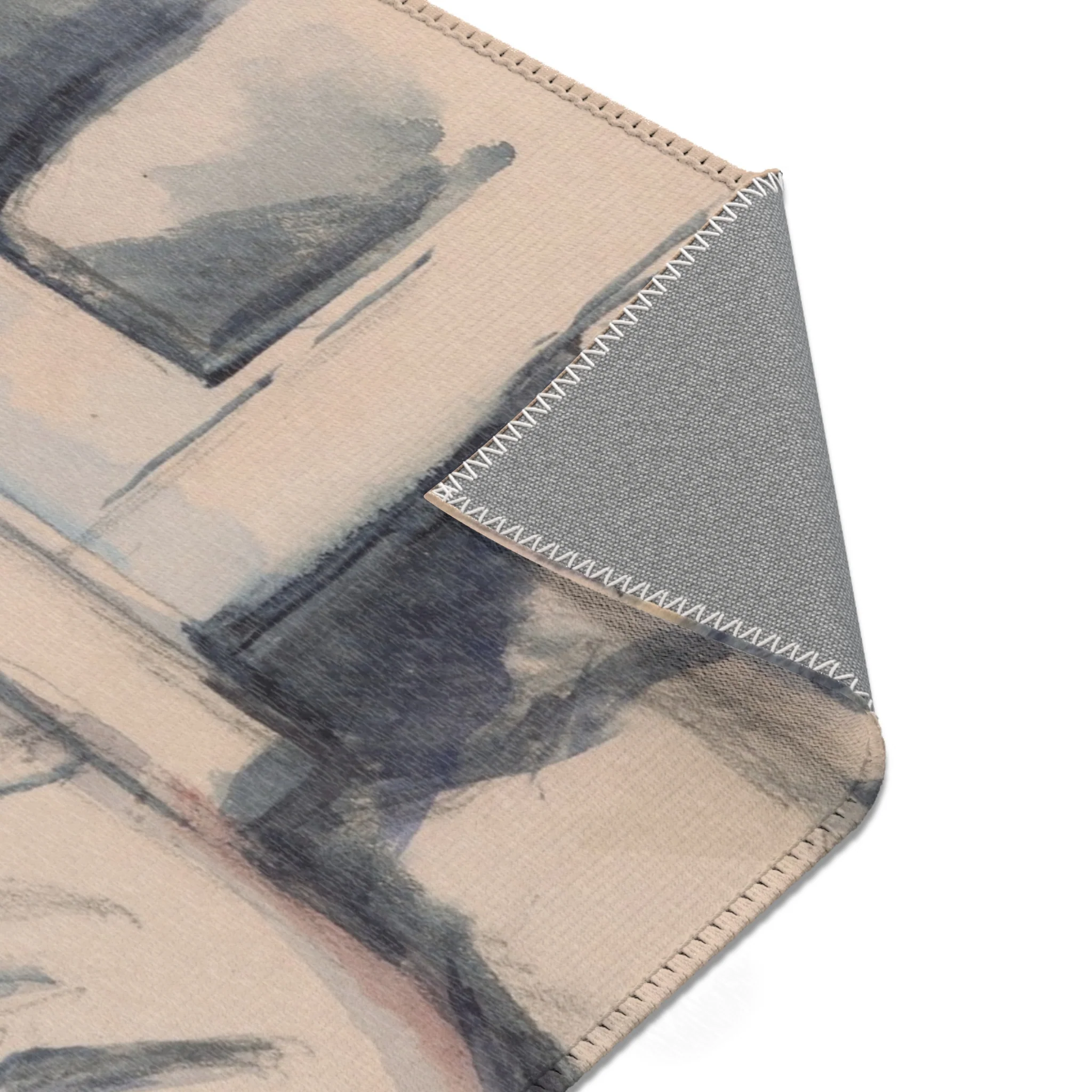 Paul Cezanne - A Study for the Card Players | Area Rug - Image 9