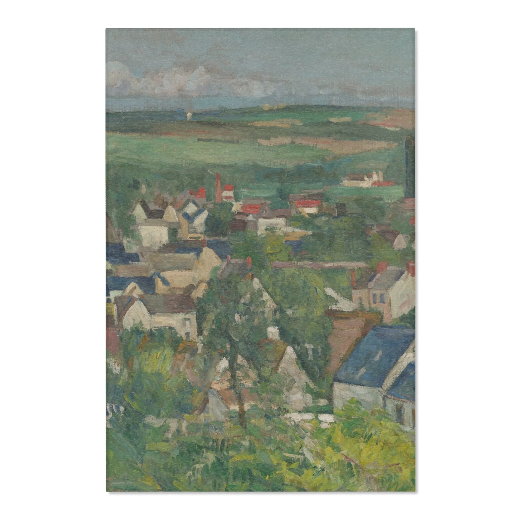 Paul Cezanne - Auvers, Panoramic View | Area Rug - Image 3