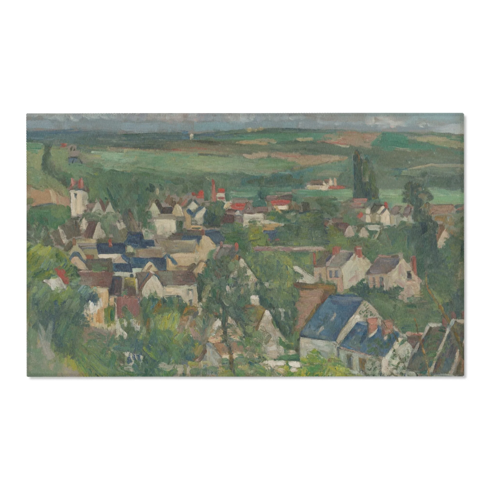 Paul Cezanne - Auvers, Panoramic View | Area Rug - Image 5