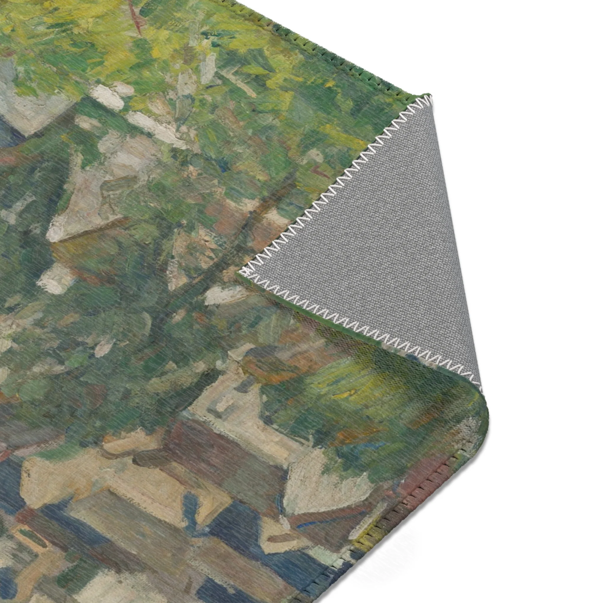 Paul Cezanne - Auvers, Panoramic View | Area Rug - Image 7
