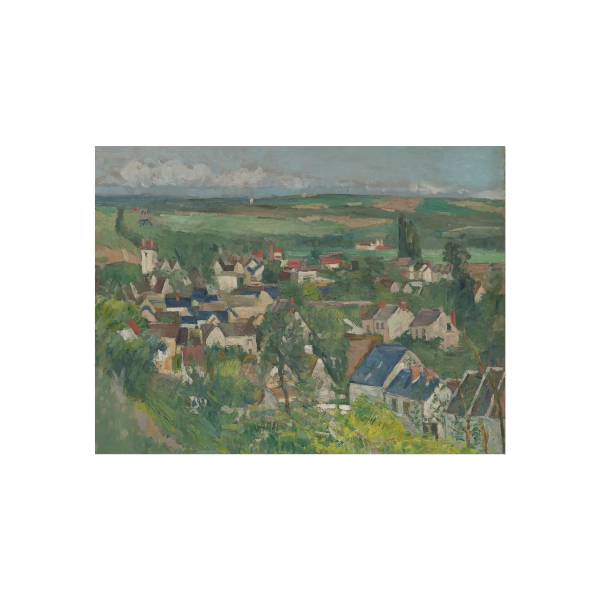 Paul Cezanne - Auvers, Panoramic View | Fine Art Poster - Image 3