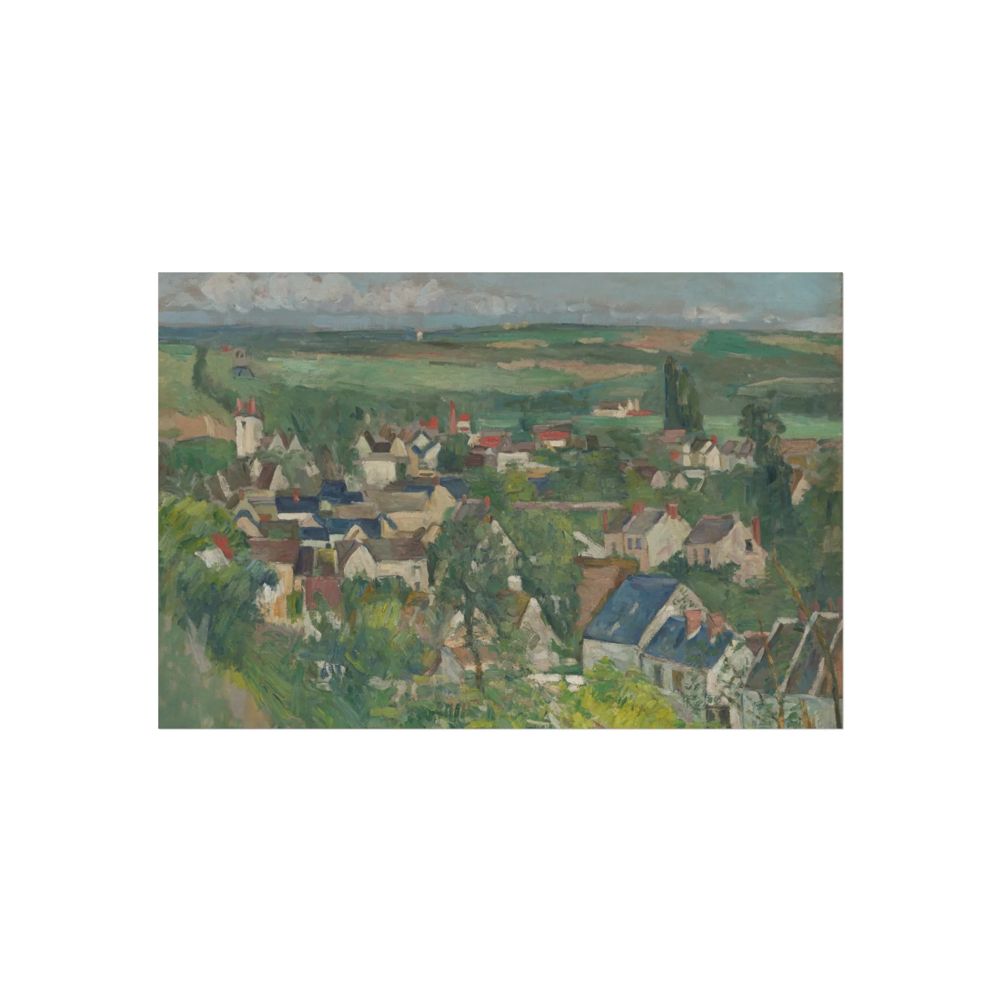Paul Cezanne - Auvers, Panoramic View | Fine Art Poster - Image 4