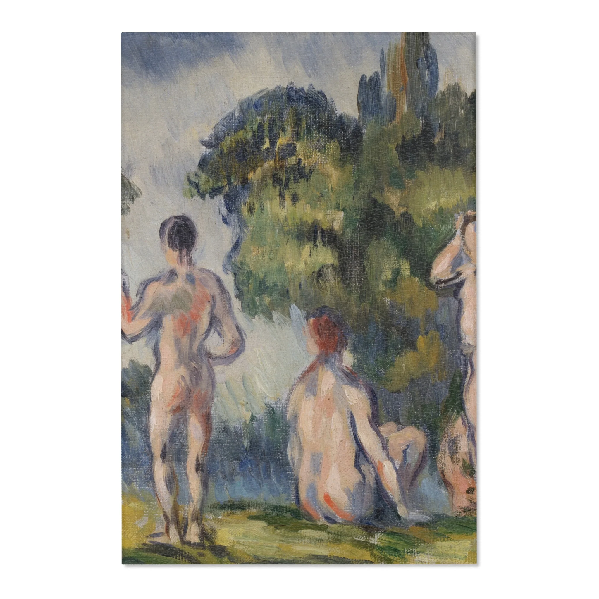 Paul Cezanne - Bathers | Area Rug - Image 3