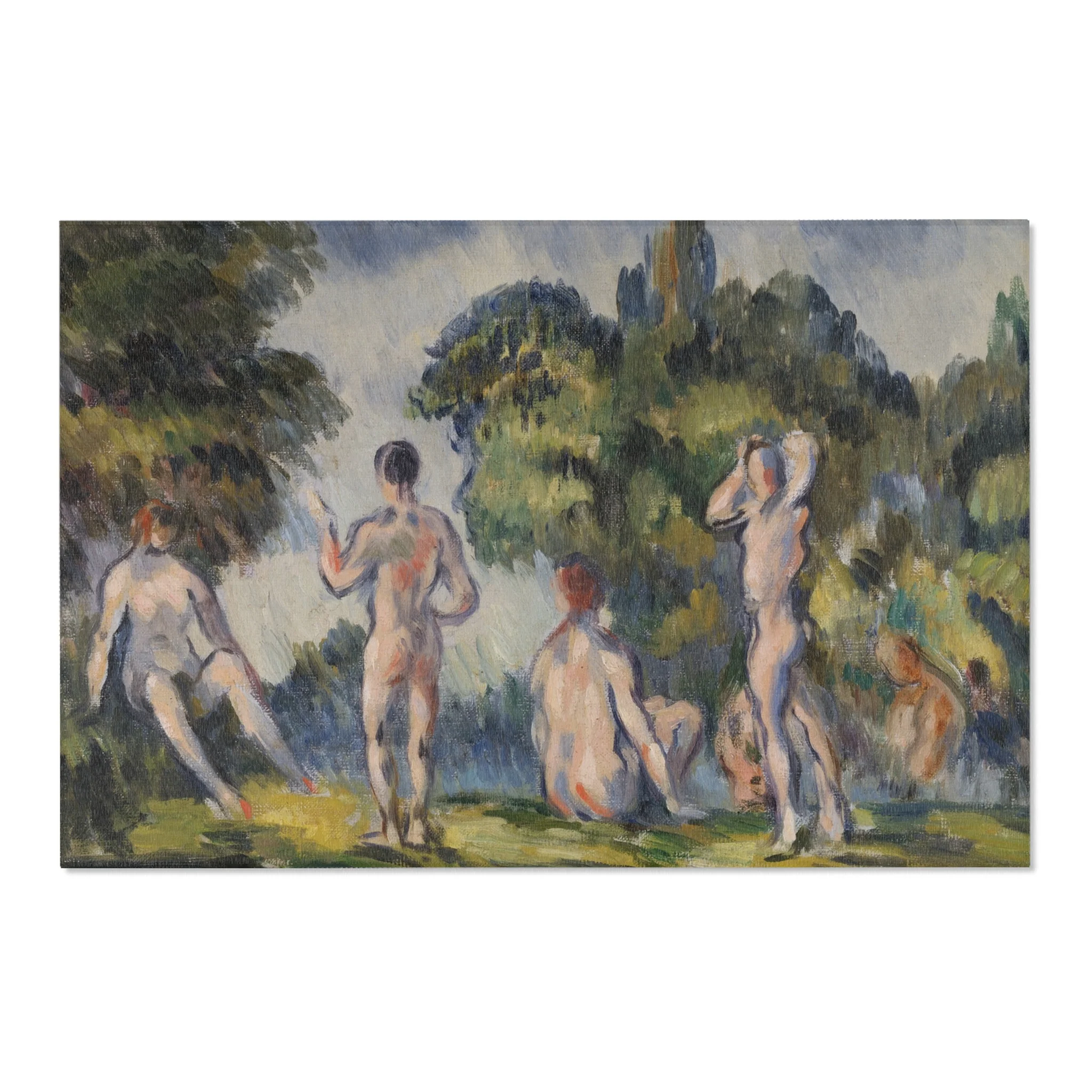 Paul Cezanne - Bathers | Area Rug - Image 6