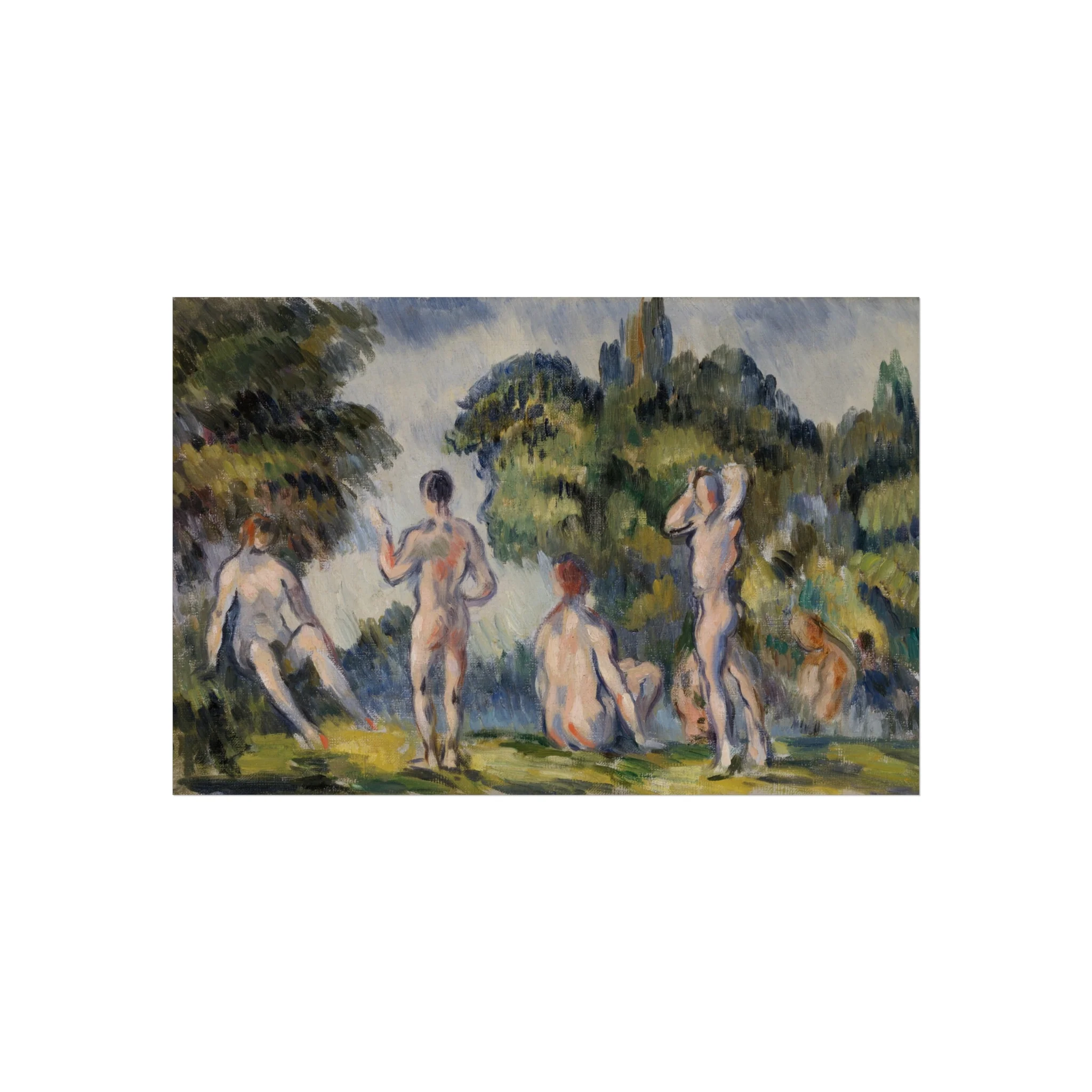 Paul Cezanne - Bathers | Fine Art Poster - Image 4