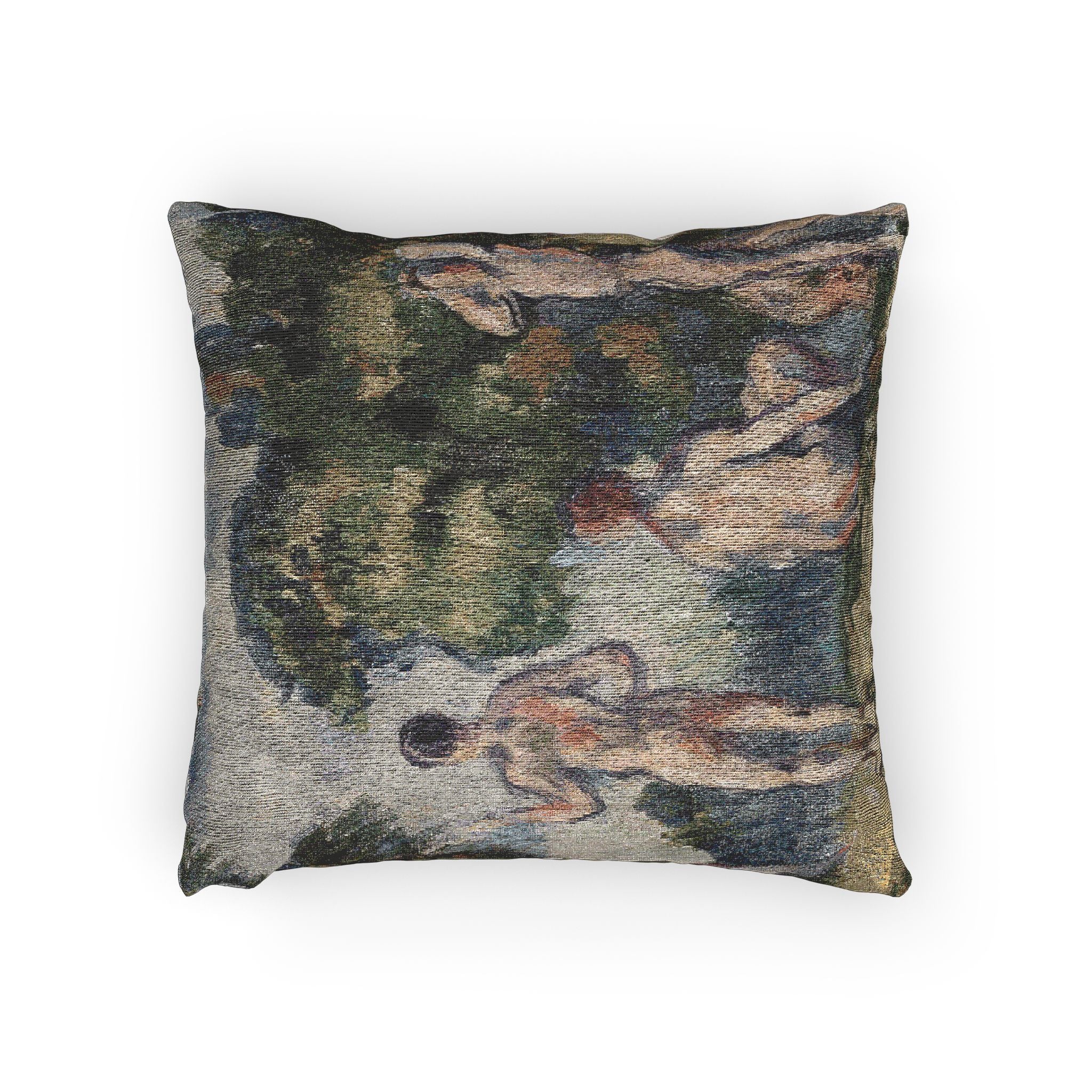 Paul Cezanne - Bathers | Woven Pillow - Image 2