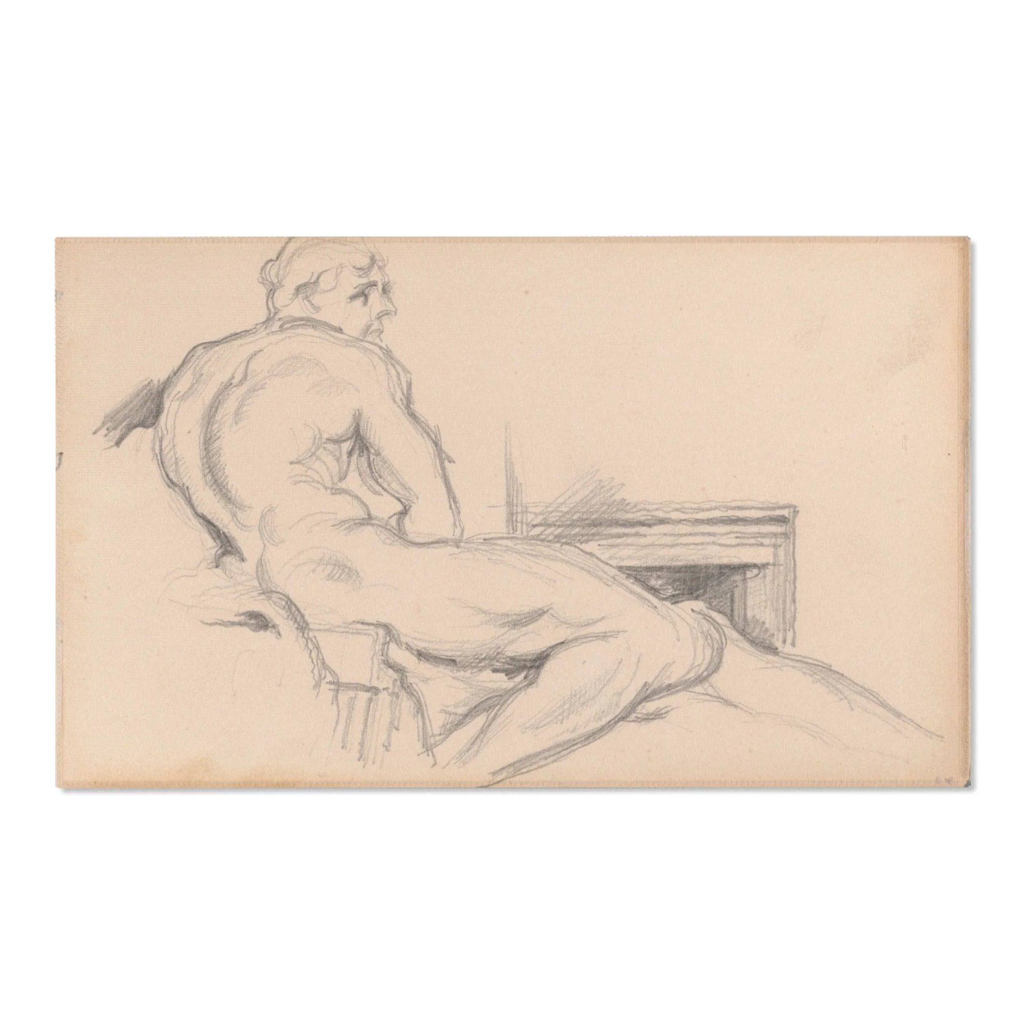 Paul Cezanne - Hercules Resting | Area Rug - Image 5