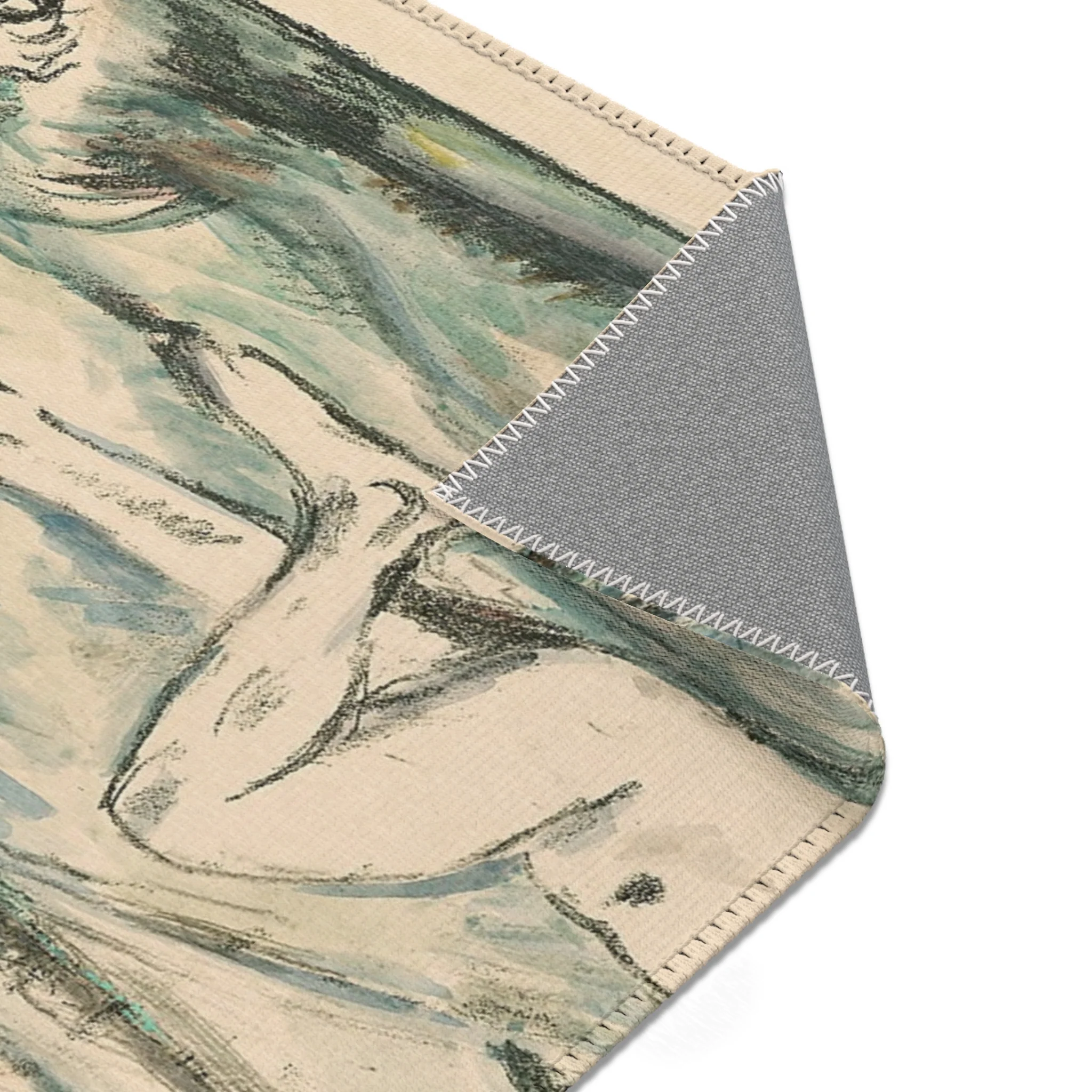 Paul Cezanne - Large Bathers | Area Rug - Image 9