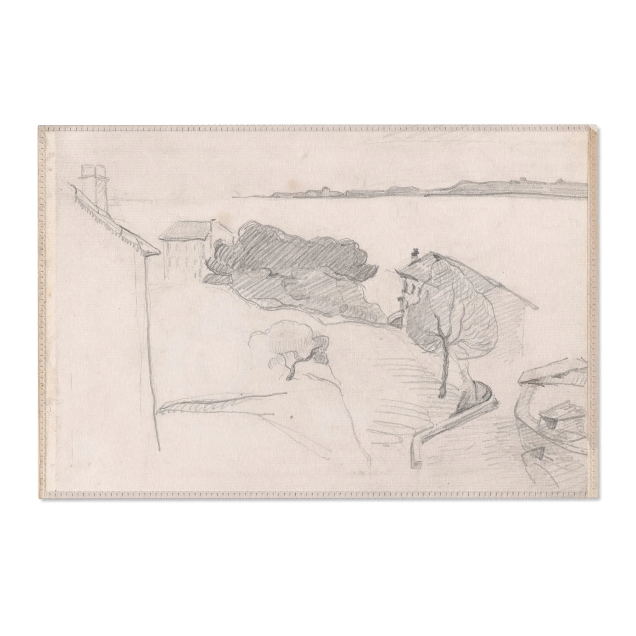 Paul Cezanne - L'Estaque | Area Rug - Image 4