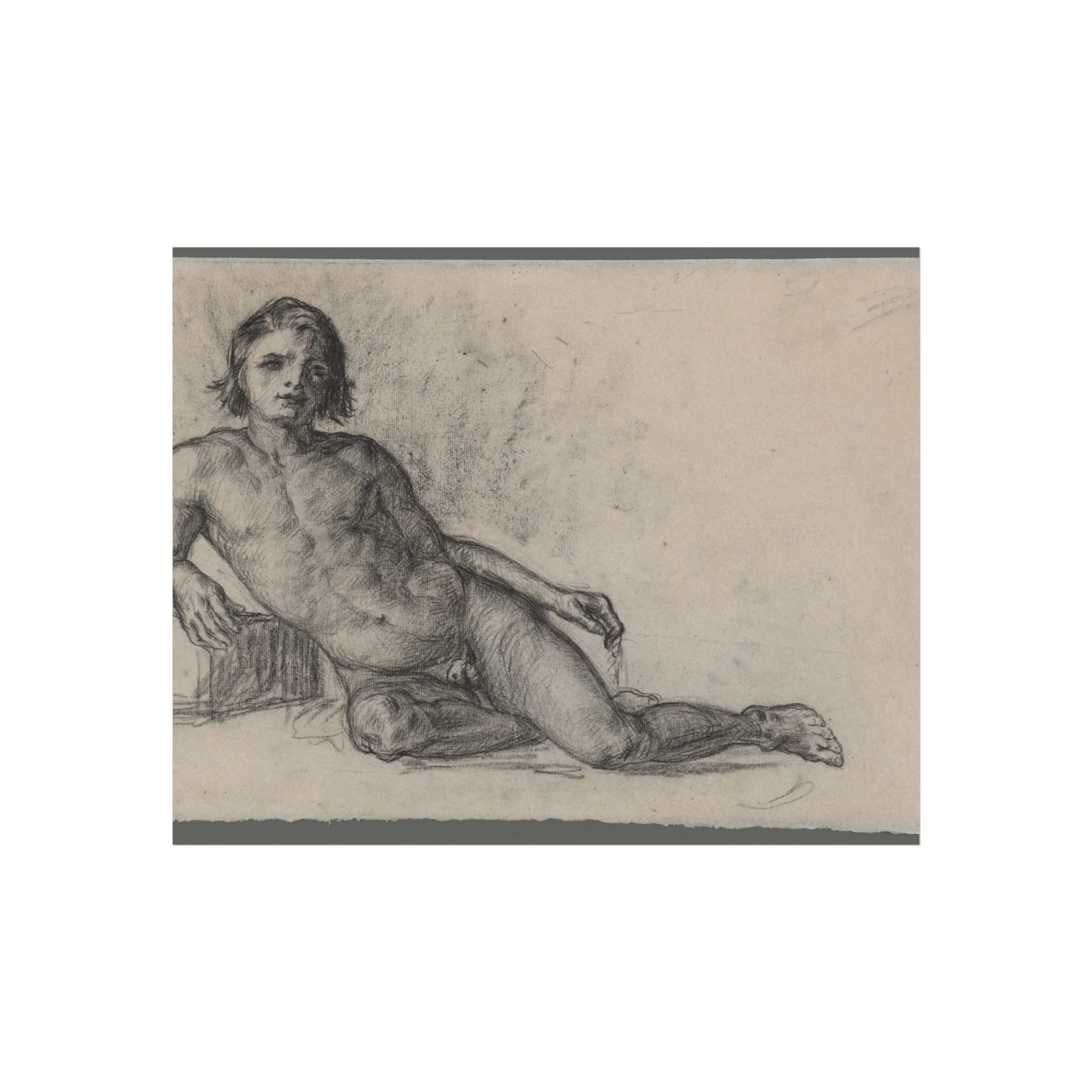 Paul Cezanne - Male Nude | Fine Art Poster - Image 2