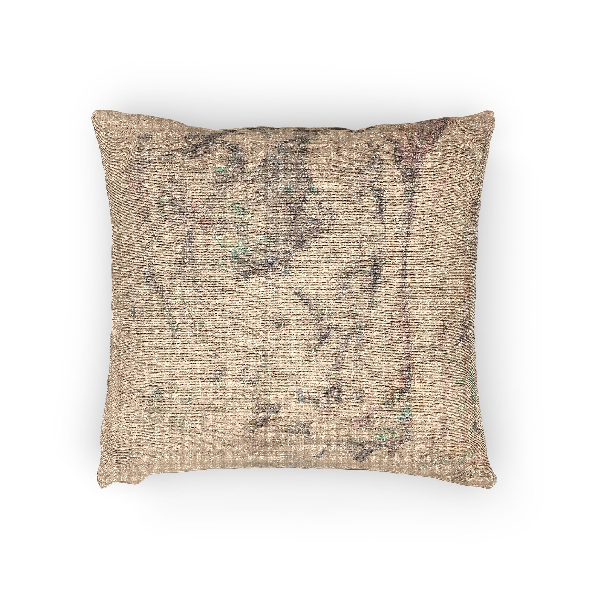 Paul Cezanne - Road in Provence | Woven Pillow - Image 2