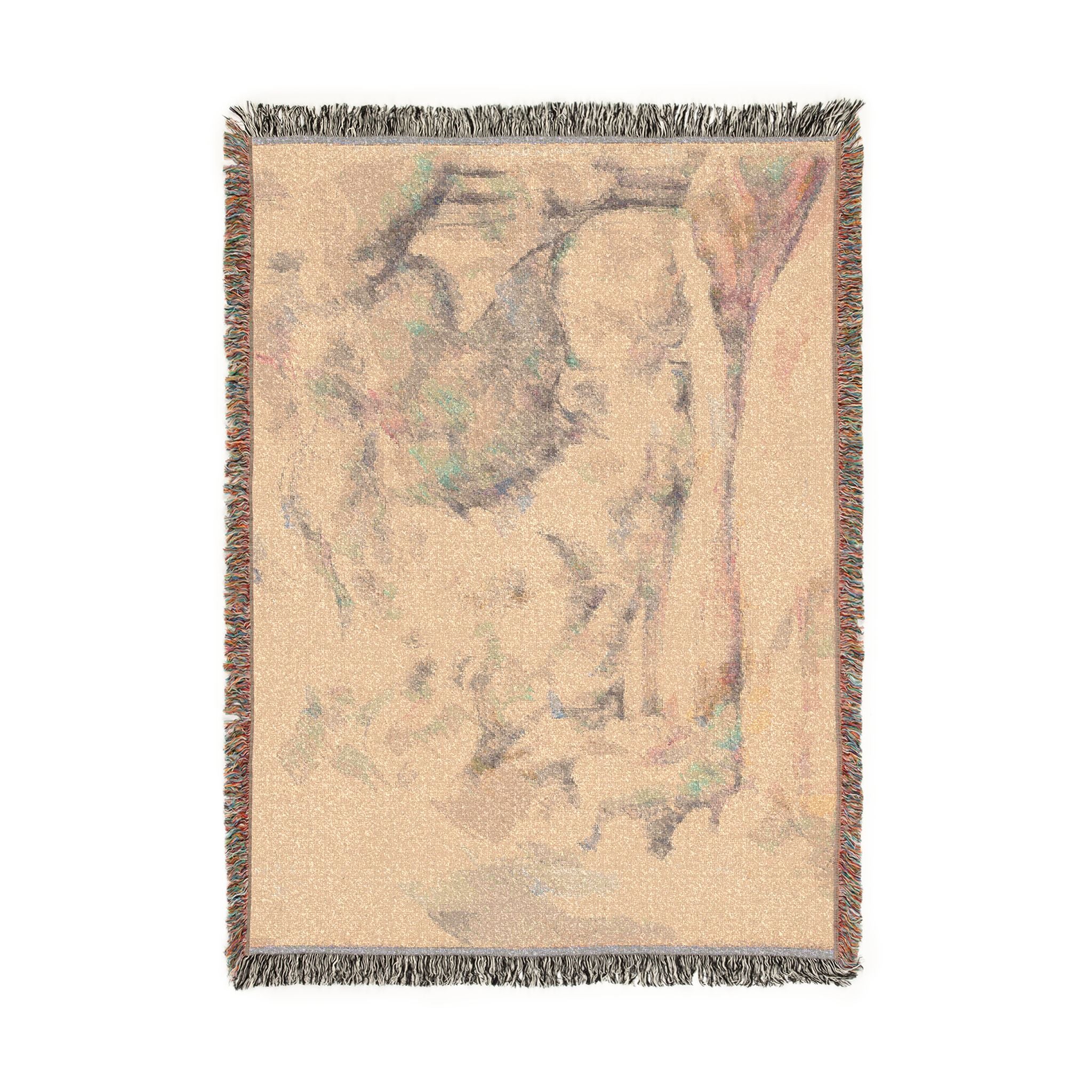 Paul Cezanne - Road in Provence | Woven Tapestry Blanket - Image 6