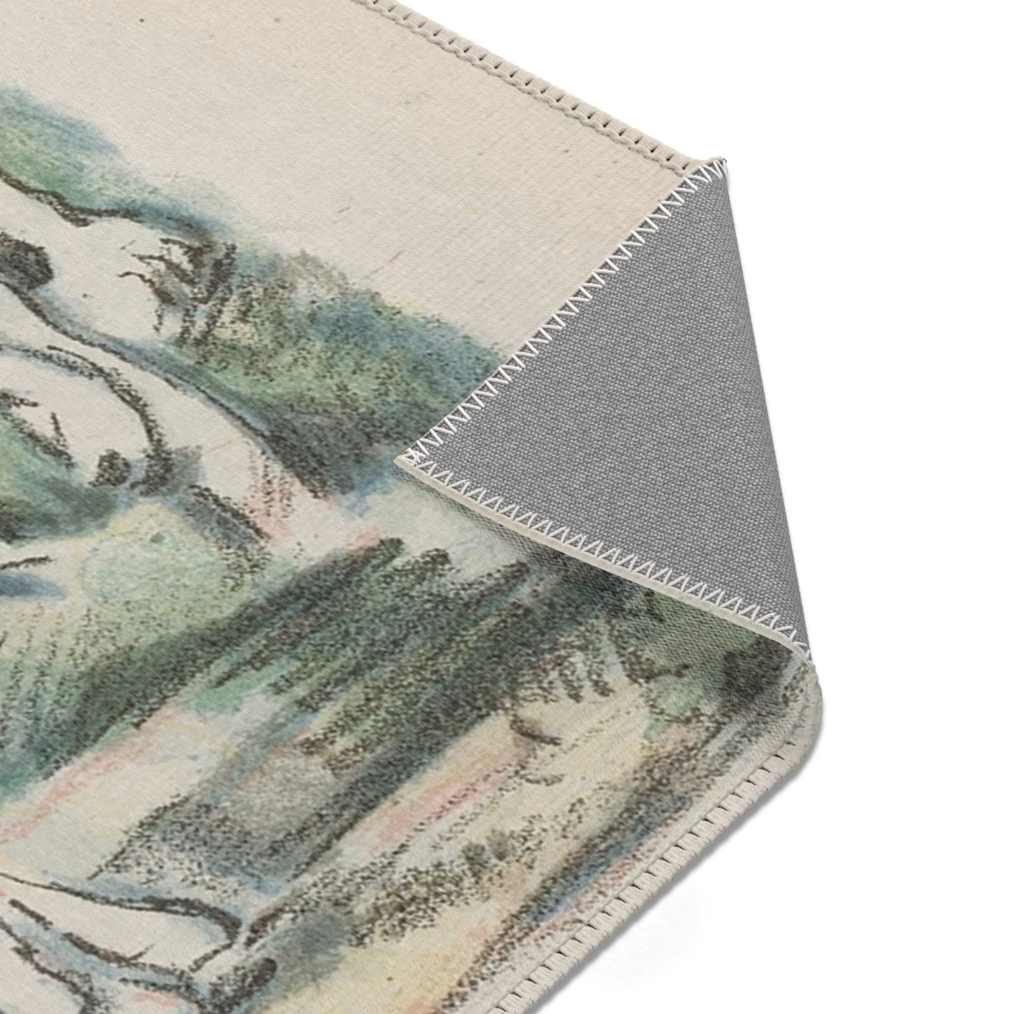 Paul Cezanne - Small Bathers | Area Rug - Image 17