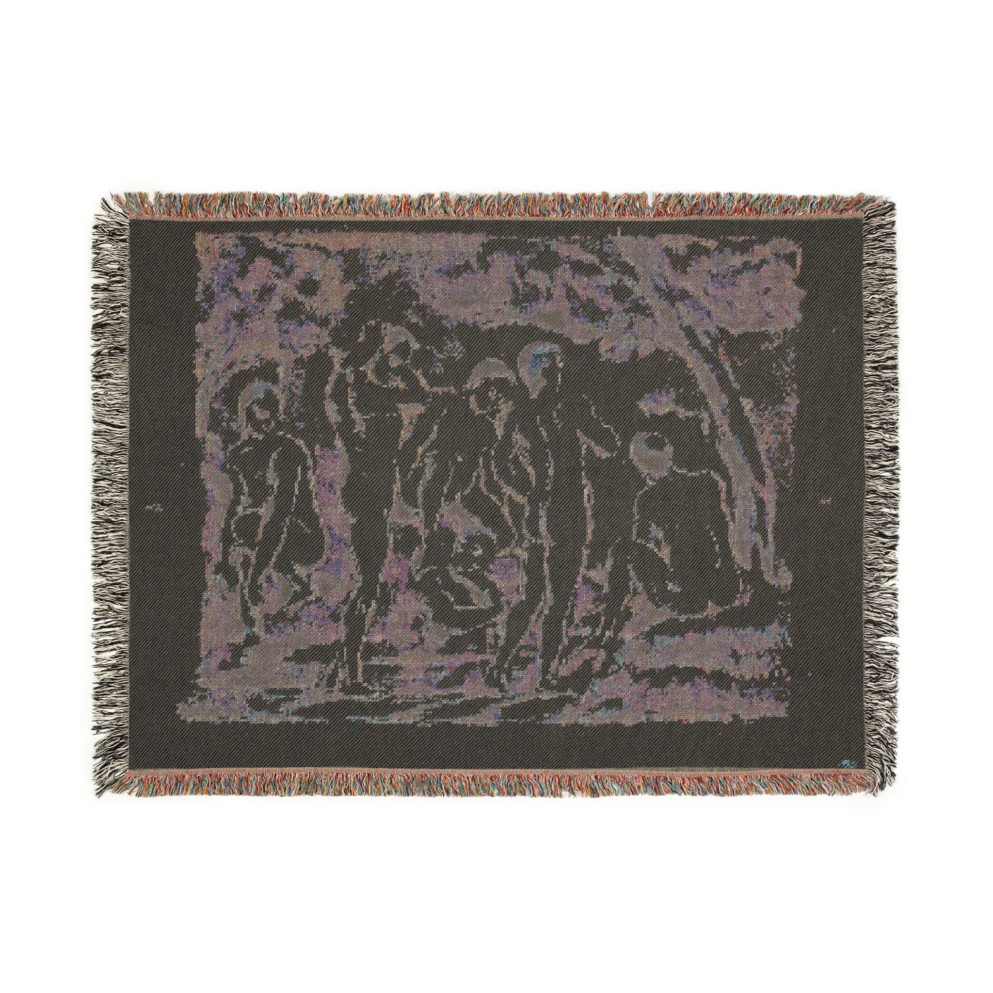 Paul Cezanne - Small Bathers | Woven Tapestry Blanket - Image 12