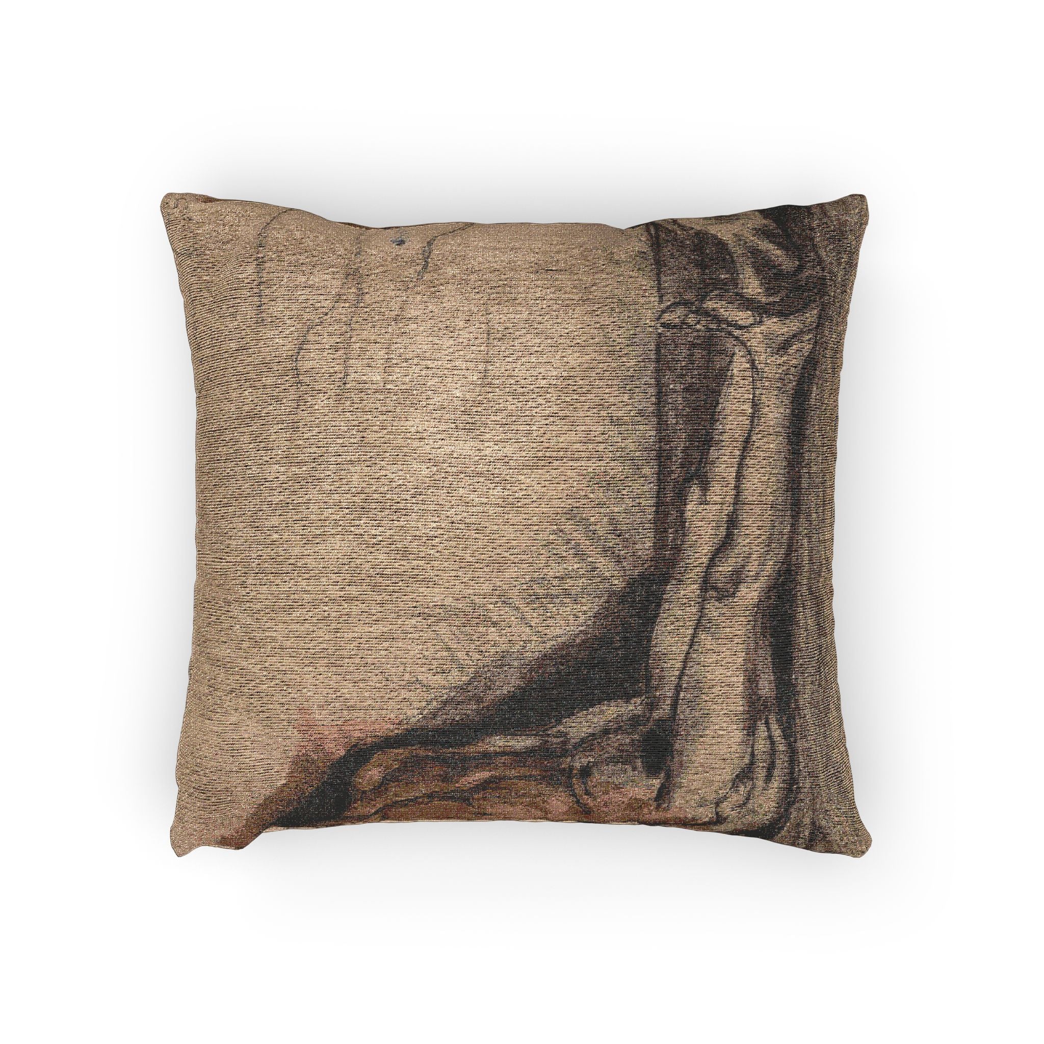 Paul Cezanne - Study for L'Autopsie | Woven Pillow - Image 2