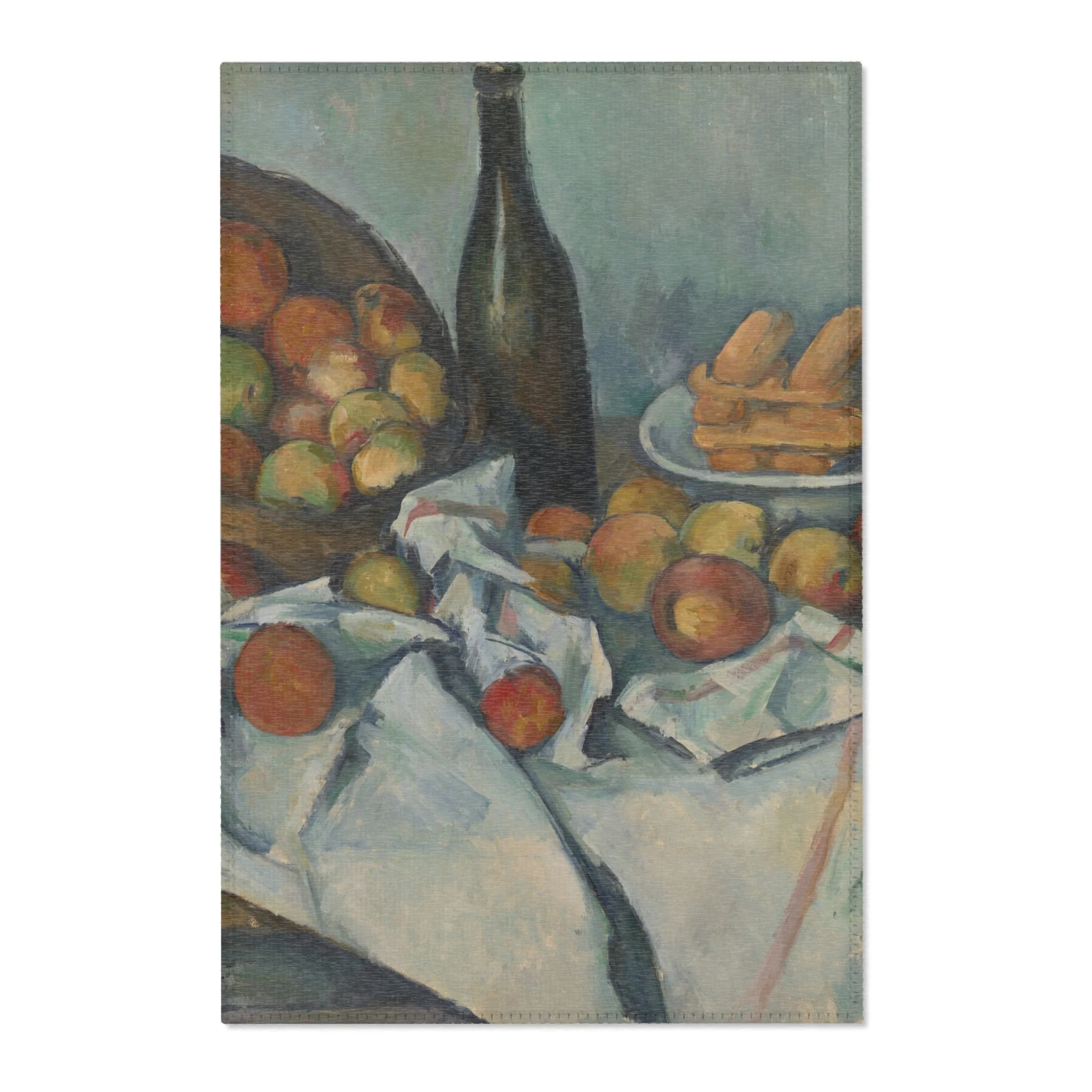 Paul Cezanne - The Basket of Apples | Area Rug