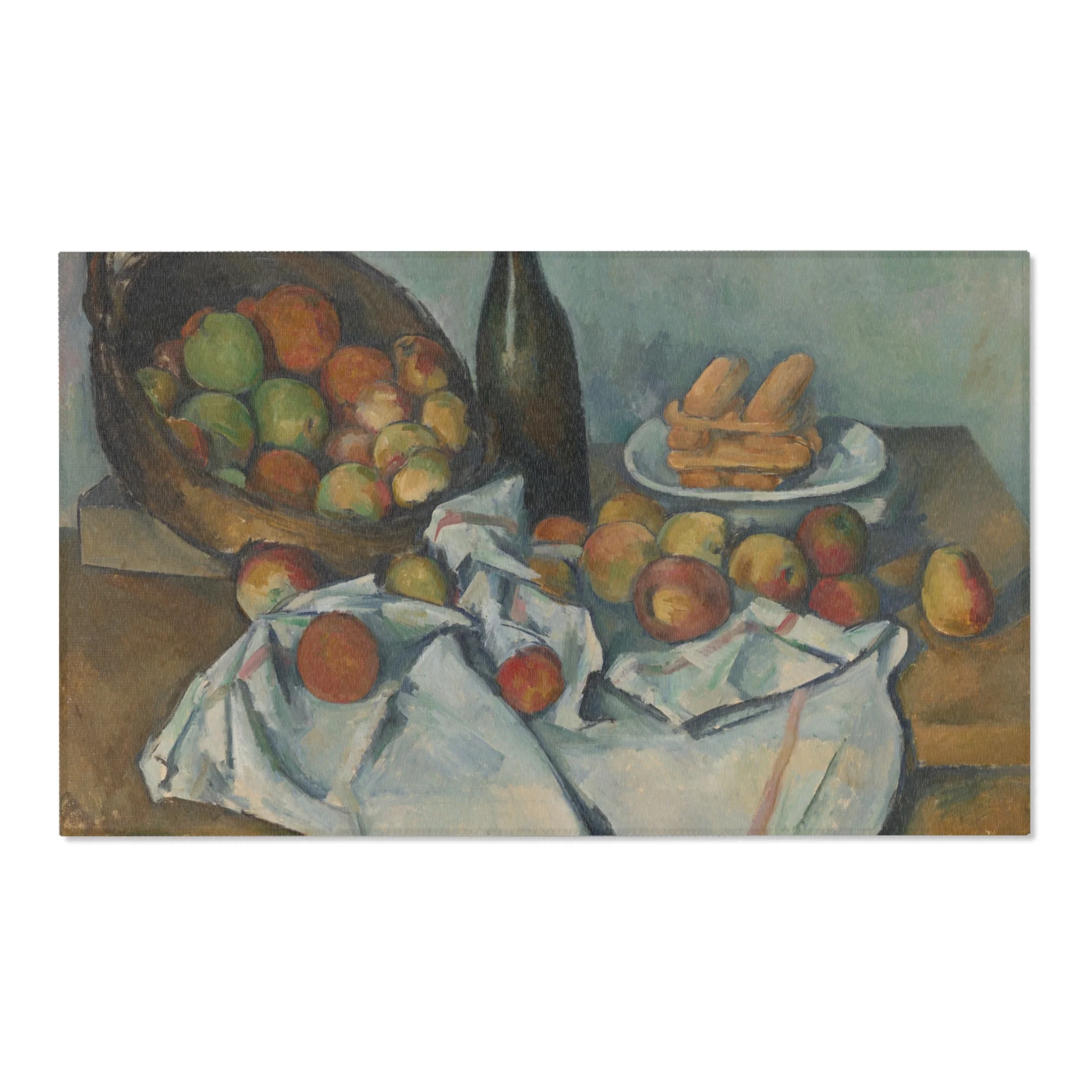 Paul Cezanne - The Basket of Apples | Area Rug - Image 5