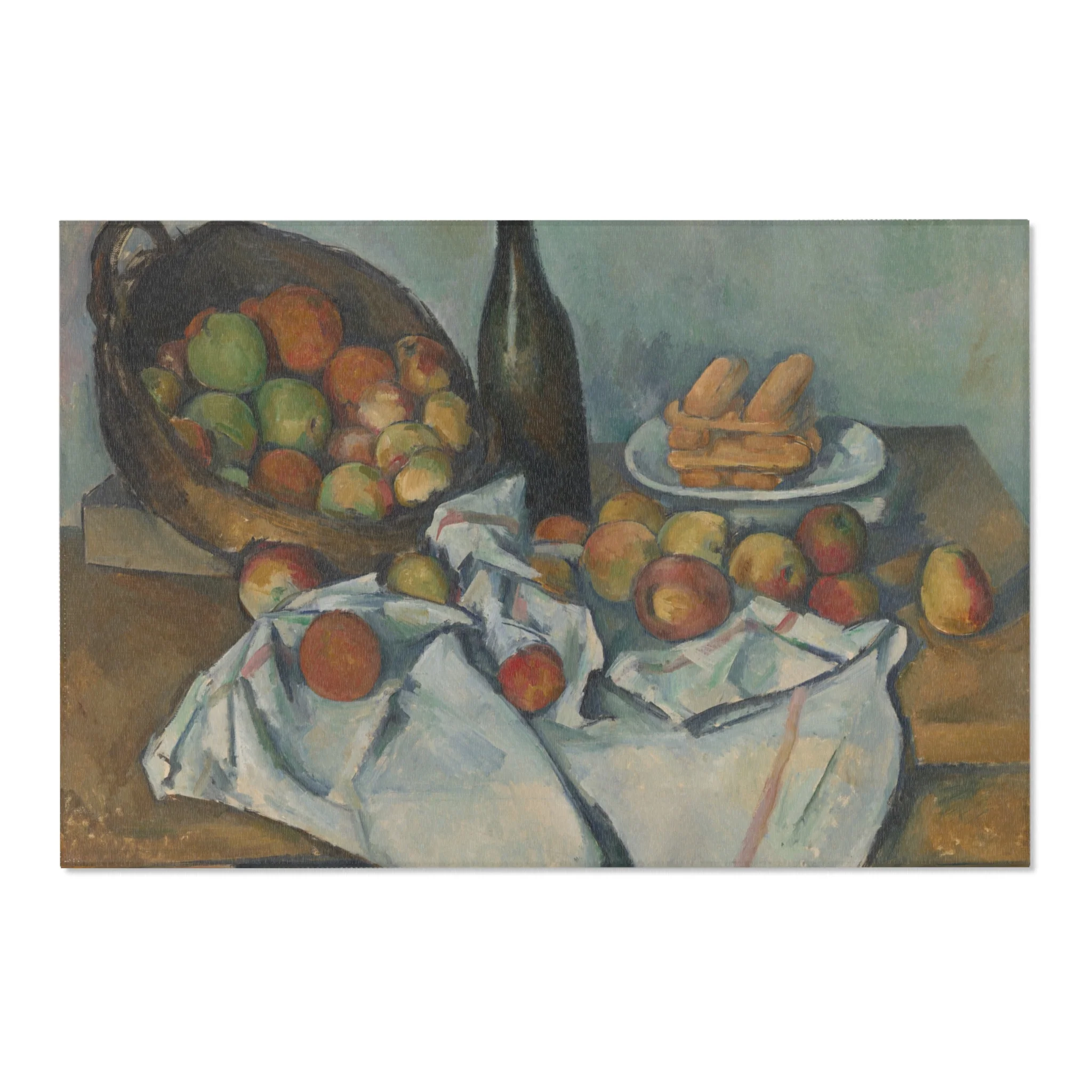 Paul Cezanne - The Basket of Apples | Area Rug - Image 6