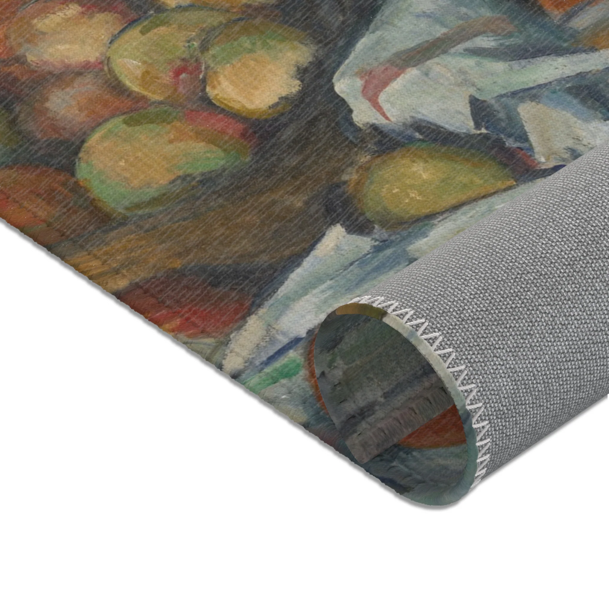 Paul Cezanne - The Basket of Apples | Area Rug - Image 8