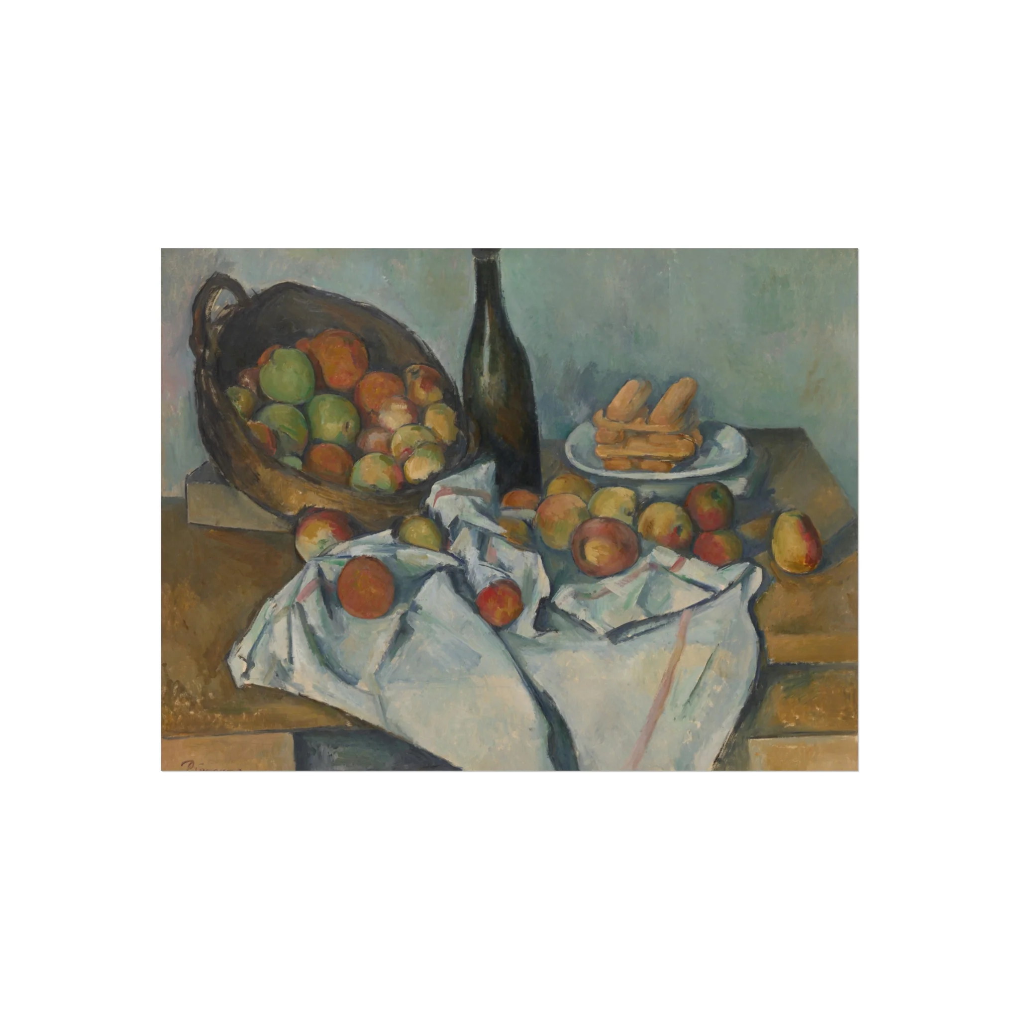 Paul Cezanne - The Basket of Apples | Fine Art Poster - Image 3