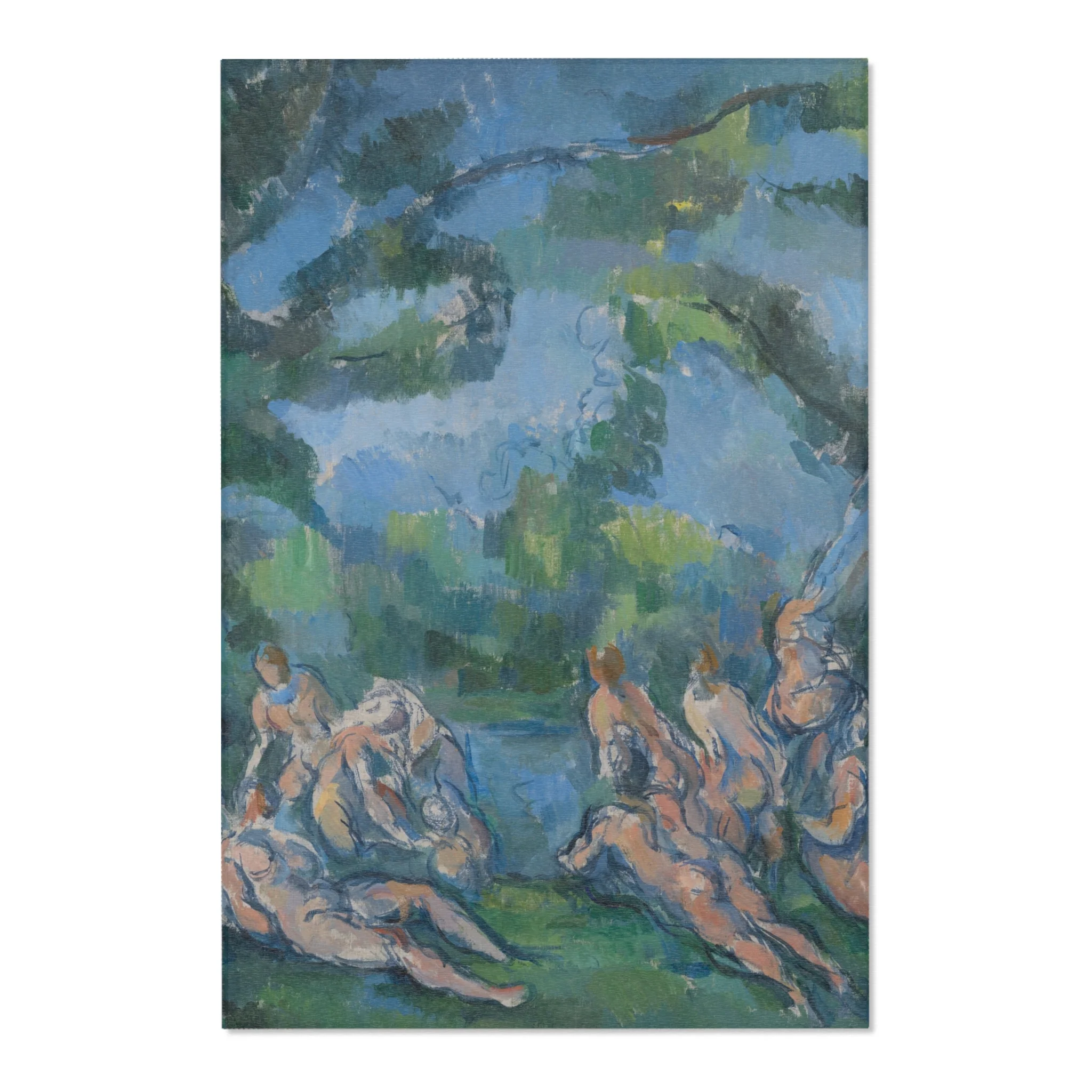 Paul Cezanne - The Bathers | Area Rug - Image 3