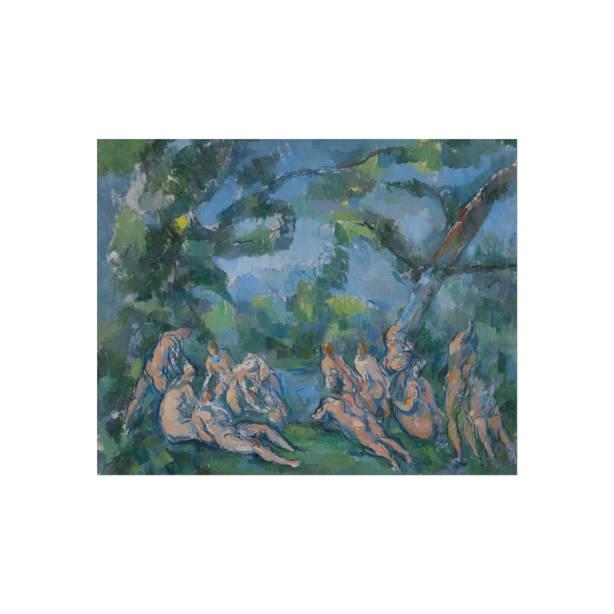 Paul Cezanne - The Bathers | Fine Art Poster - Image 2