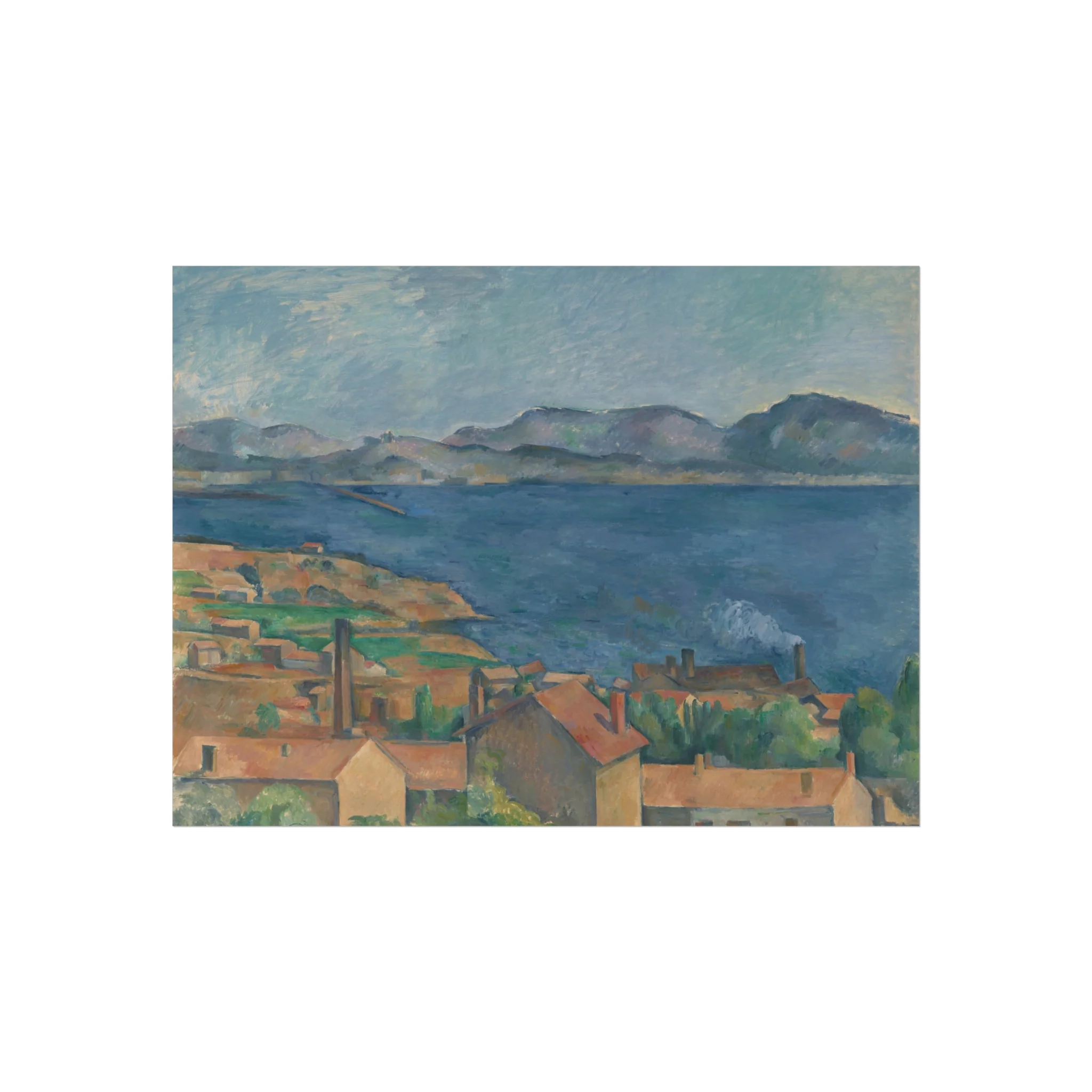 Paul Cezanne - The Bay of Marseille, Seen from L'Estaque | Fine Art Poster - Image 3
