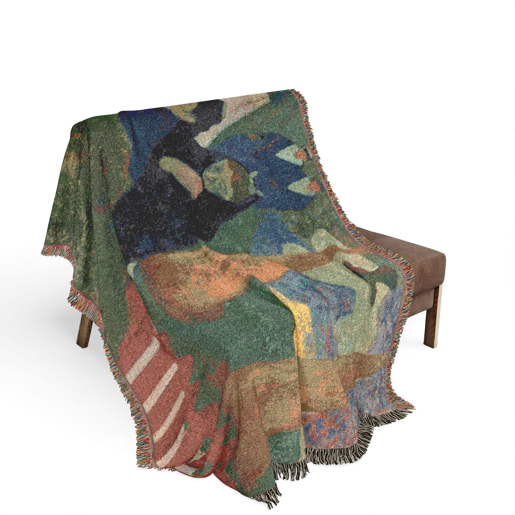 Paul Gauguin - Arlésiennes (Mistral) | Woven Tapestry Blanket - Image 3
