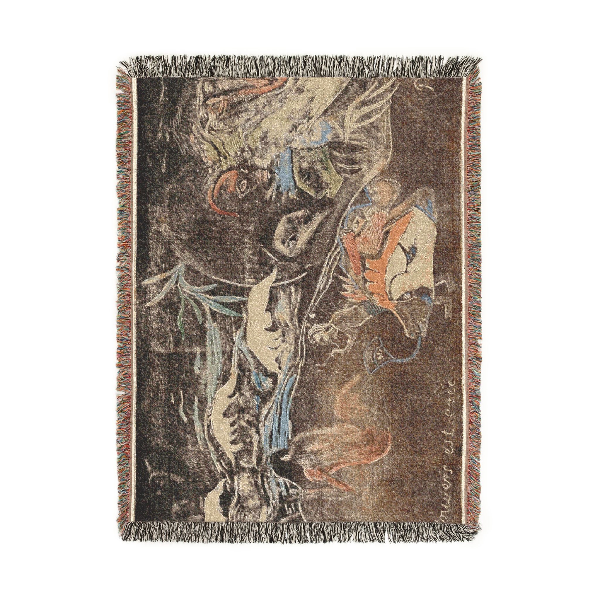 Paul Gauguin - L’univers est créé (The Universe Is Being Created), from the Noa Noa Suite | Woven Tapestry Blanket - Image 11