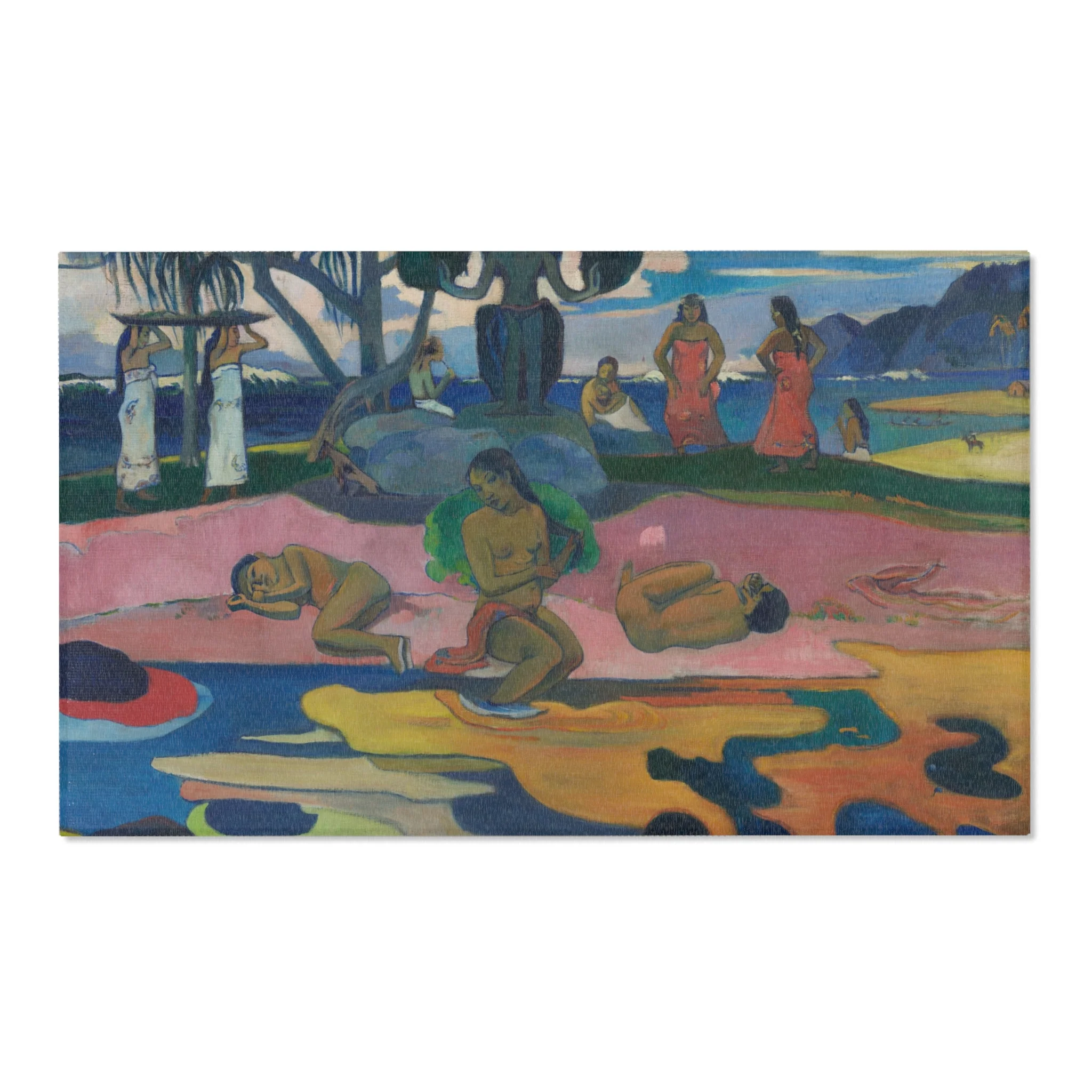 Paul Gauguin - Mahana no atua (Day of the God) | Area Rug - Image 5