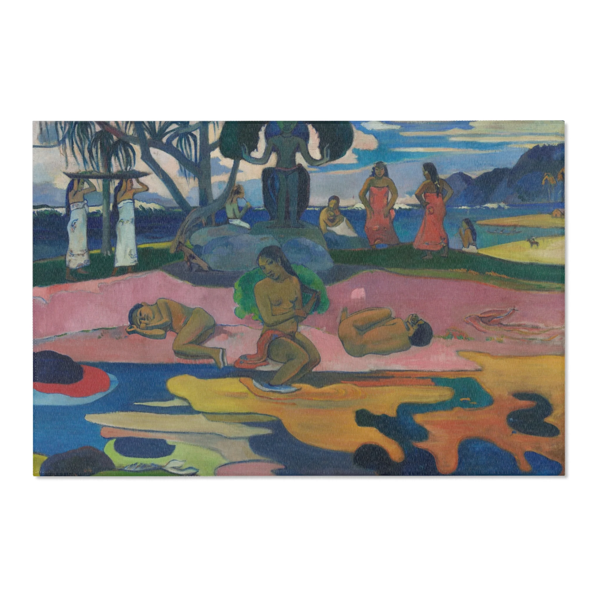 Paul Gauguin - Mahana no atua (Day of the God) | Area Rug - Image 6