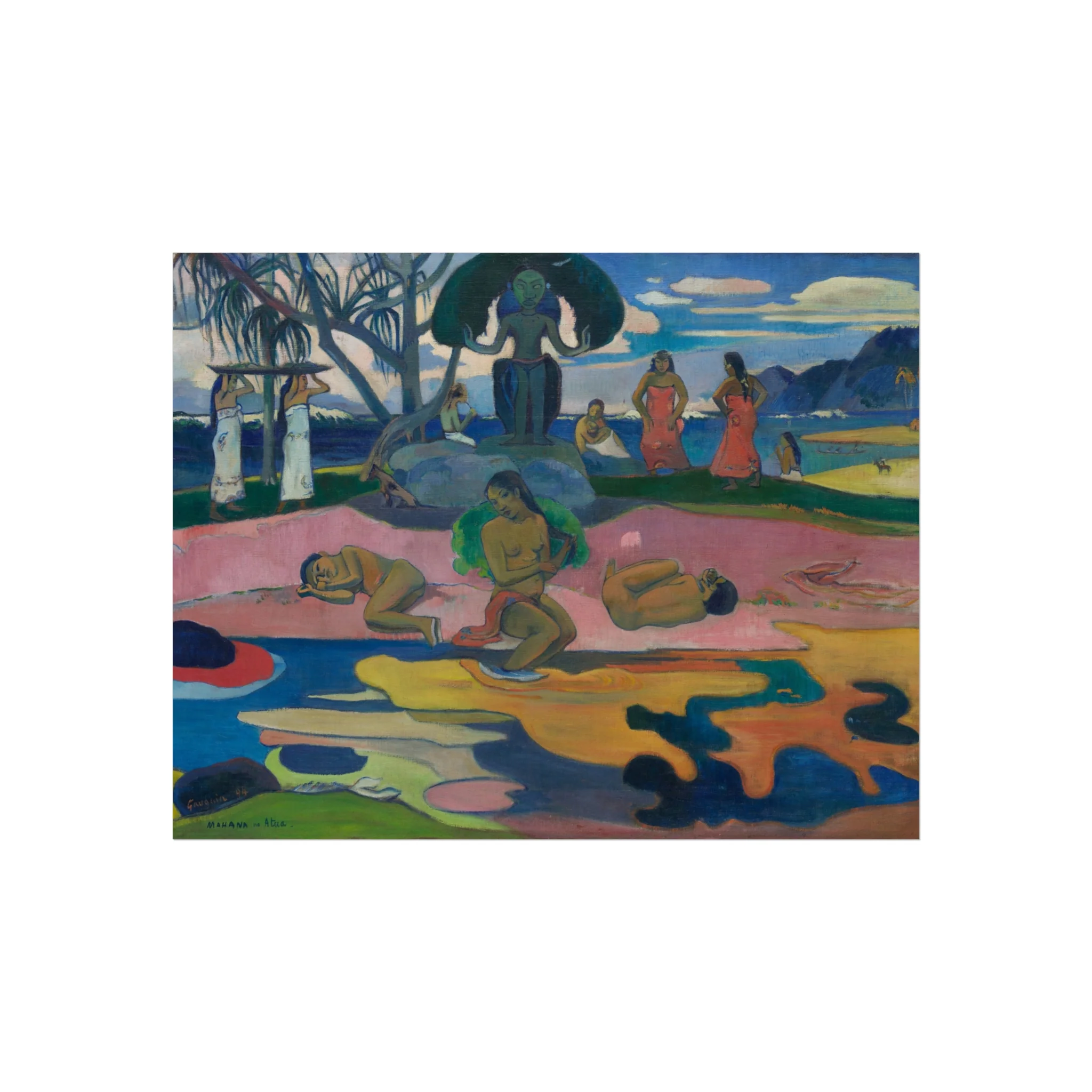 Paul Gauguin - Mahana no atua (Day of the God) | Fine Art Poster