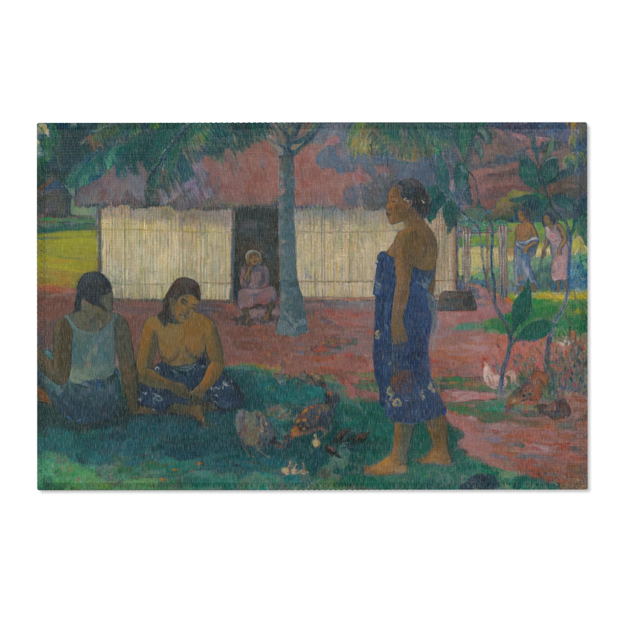 Paul Gauguin - No te aha oe riri (Why Are You Angry ) | Area Rug - Image 4