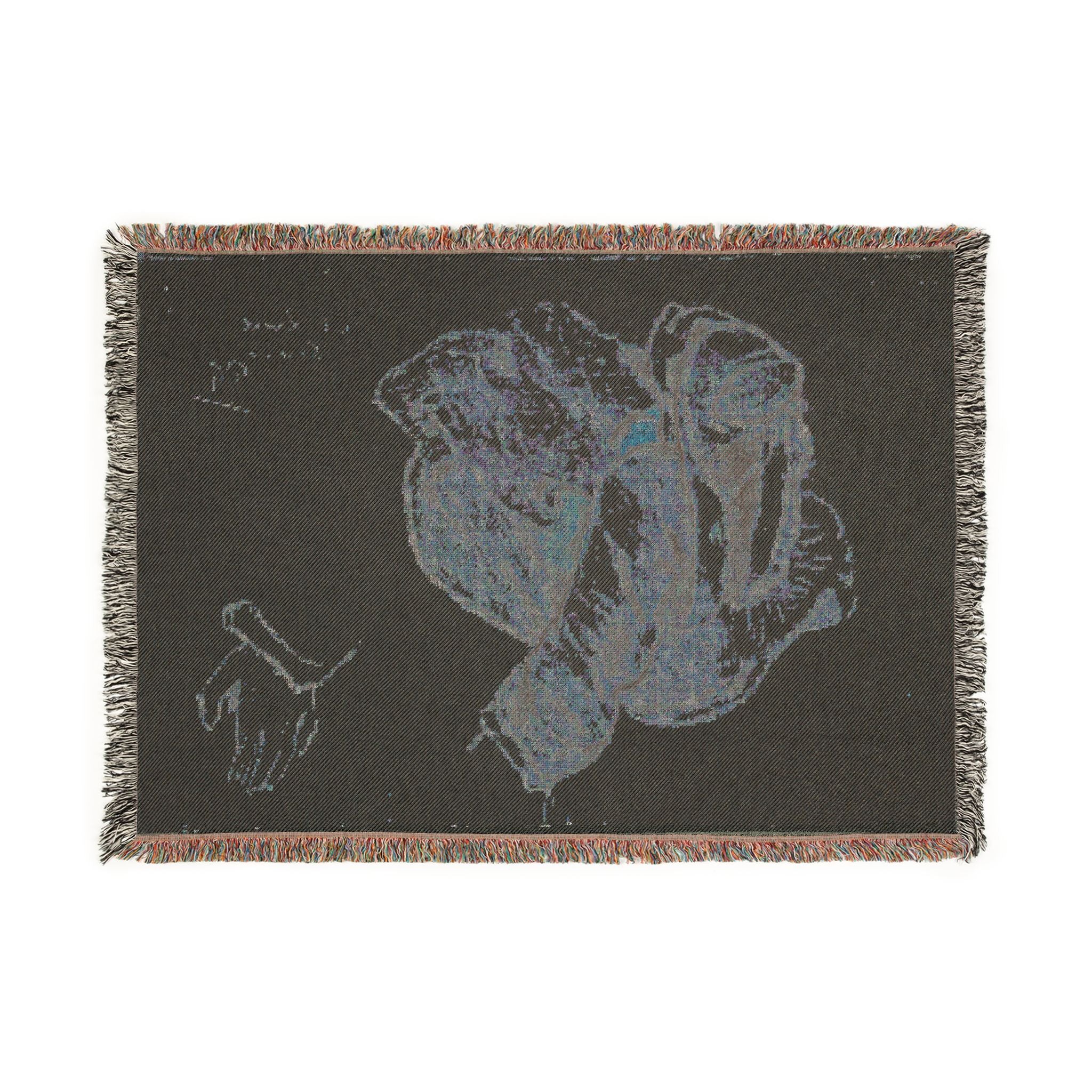 Paul Gauguin - Seated Breton Woman | Woven Tapestry Blanket - Image 4