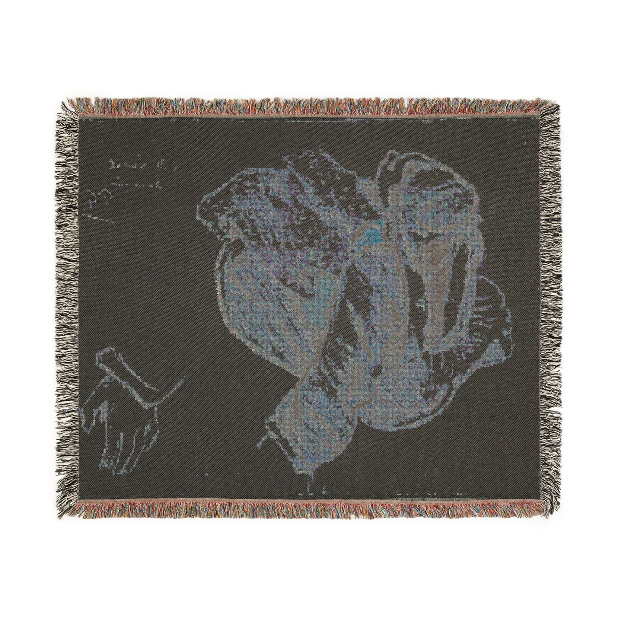 Paul Gauguin - Seated Breton Woman | Woven Tapestry Blanket - Image 8