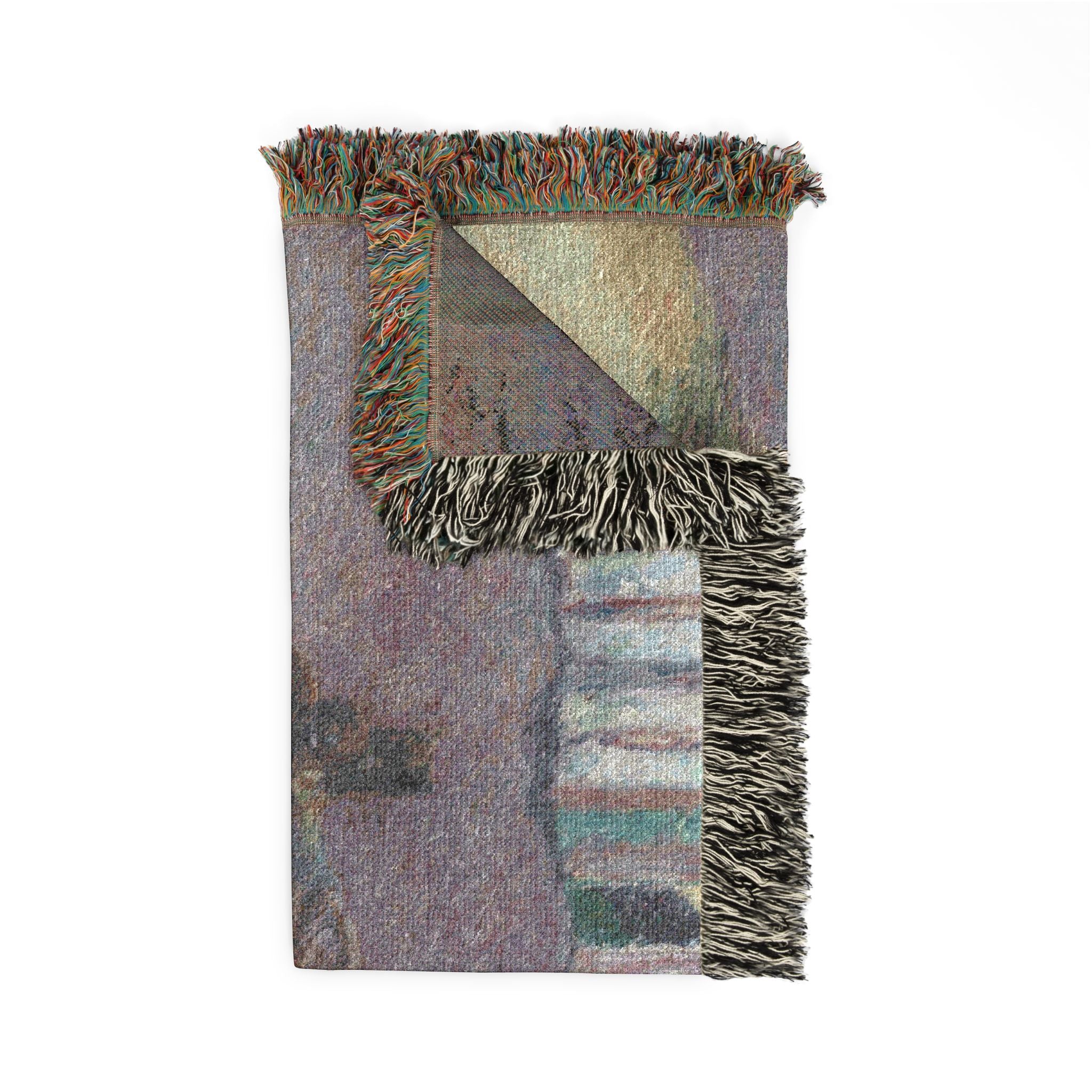 Paul Gauguin - Still Life Wood Tankard and Metal Pitcher | Woven Tapestry Blanket - Image 5