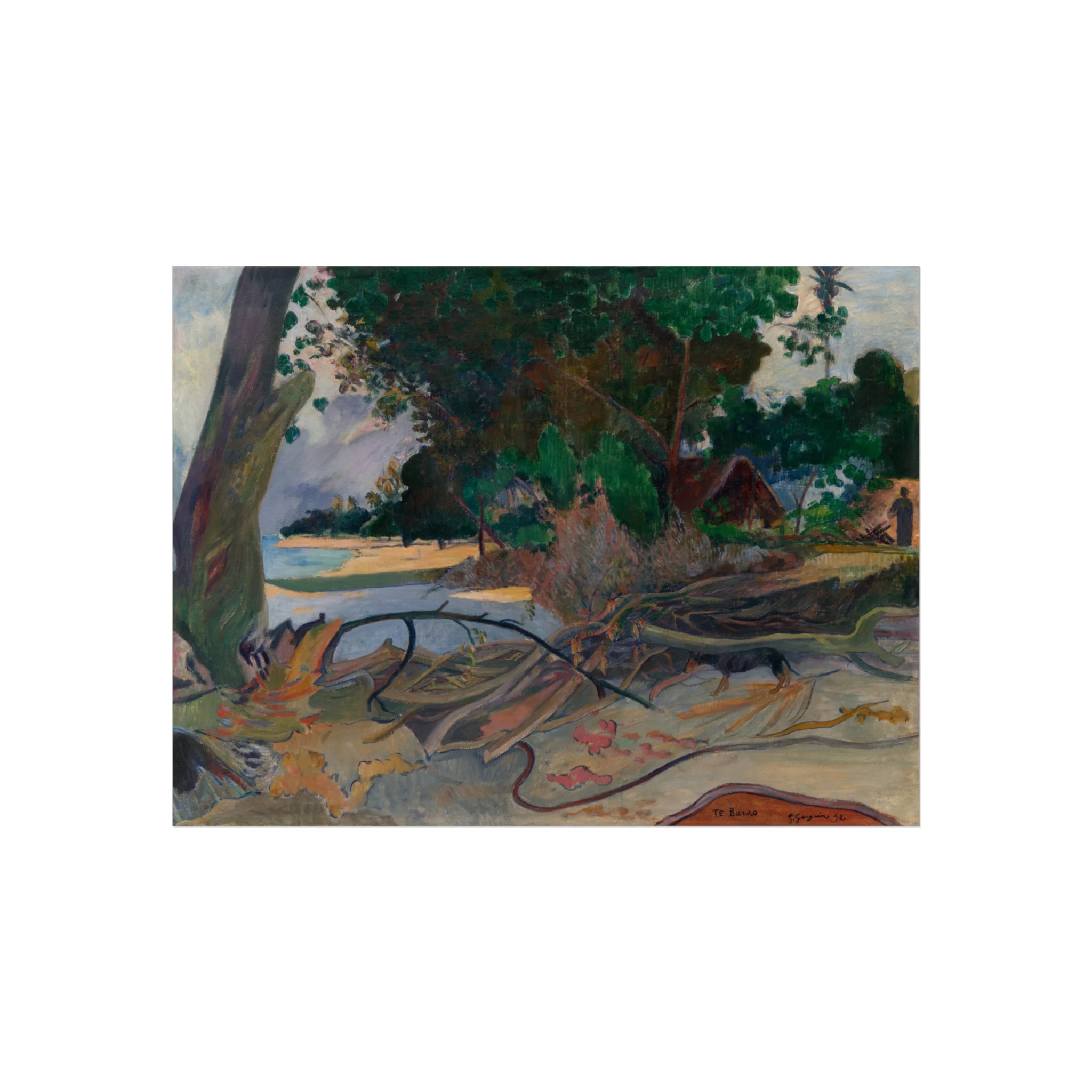 Paul Gauguin - Te burao (The Hibiscus Tree) | Fine Art Poster - Image 3