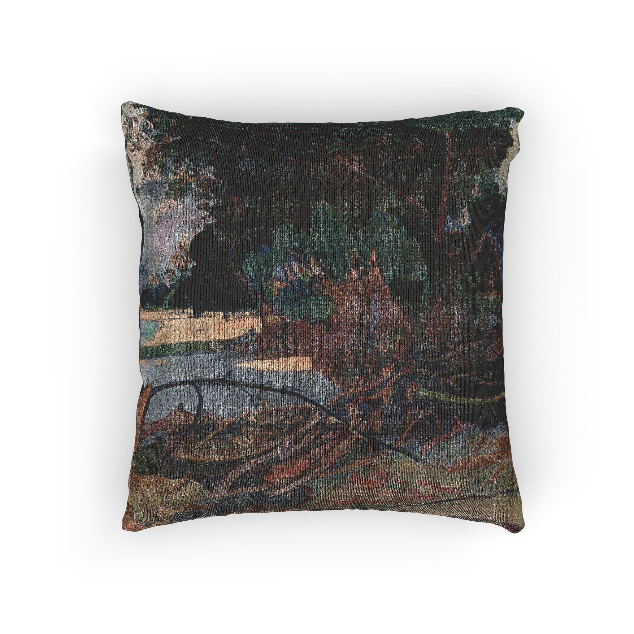 Paul Gauguin - Te burao (The Hibiscus Tree) | Woven Pillow - Image 3