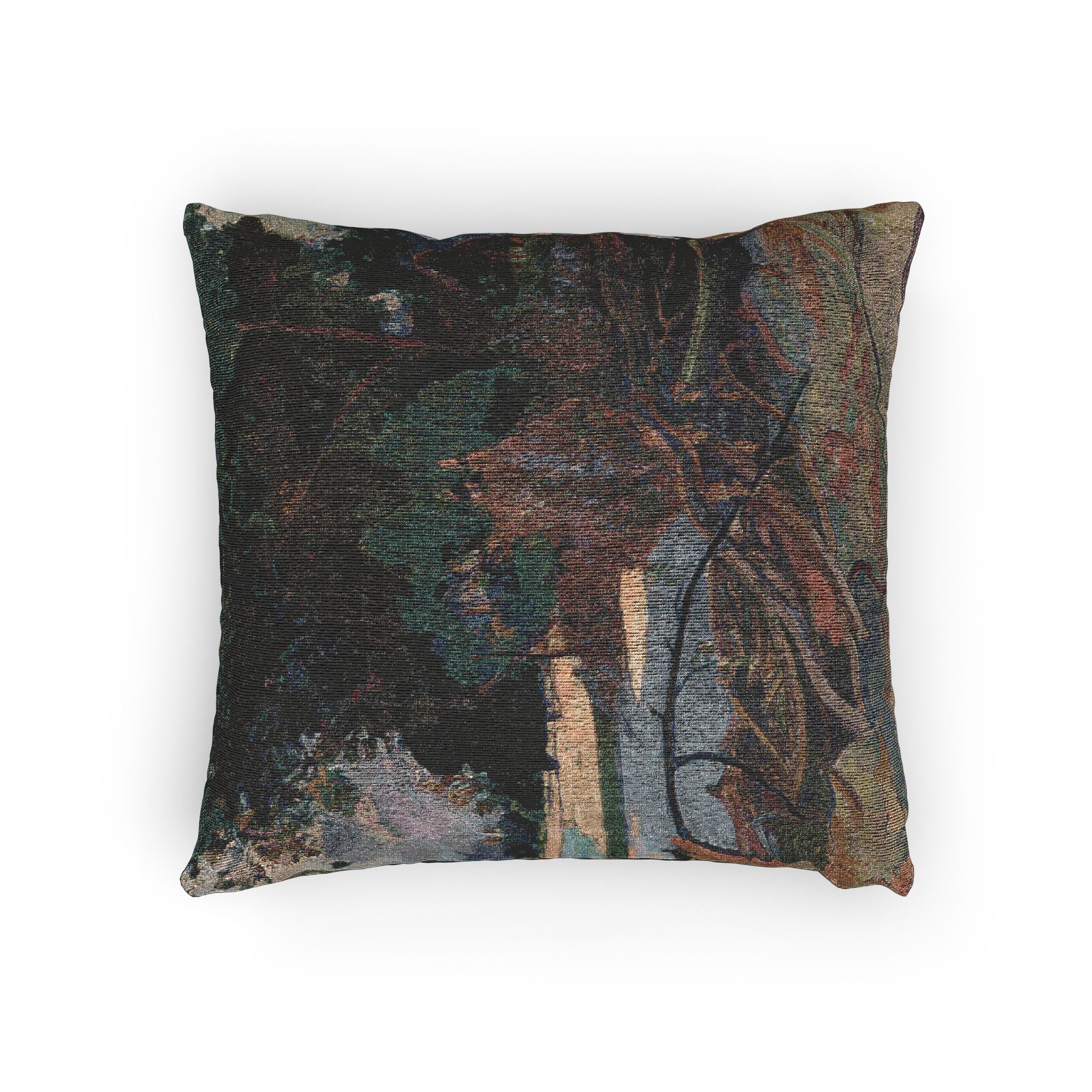 Paul Gauguin - Te burao (The Hibiscus Tree) | Woven Pillow - Image 4