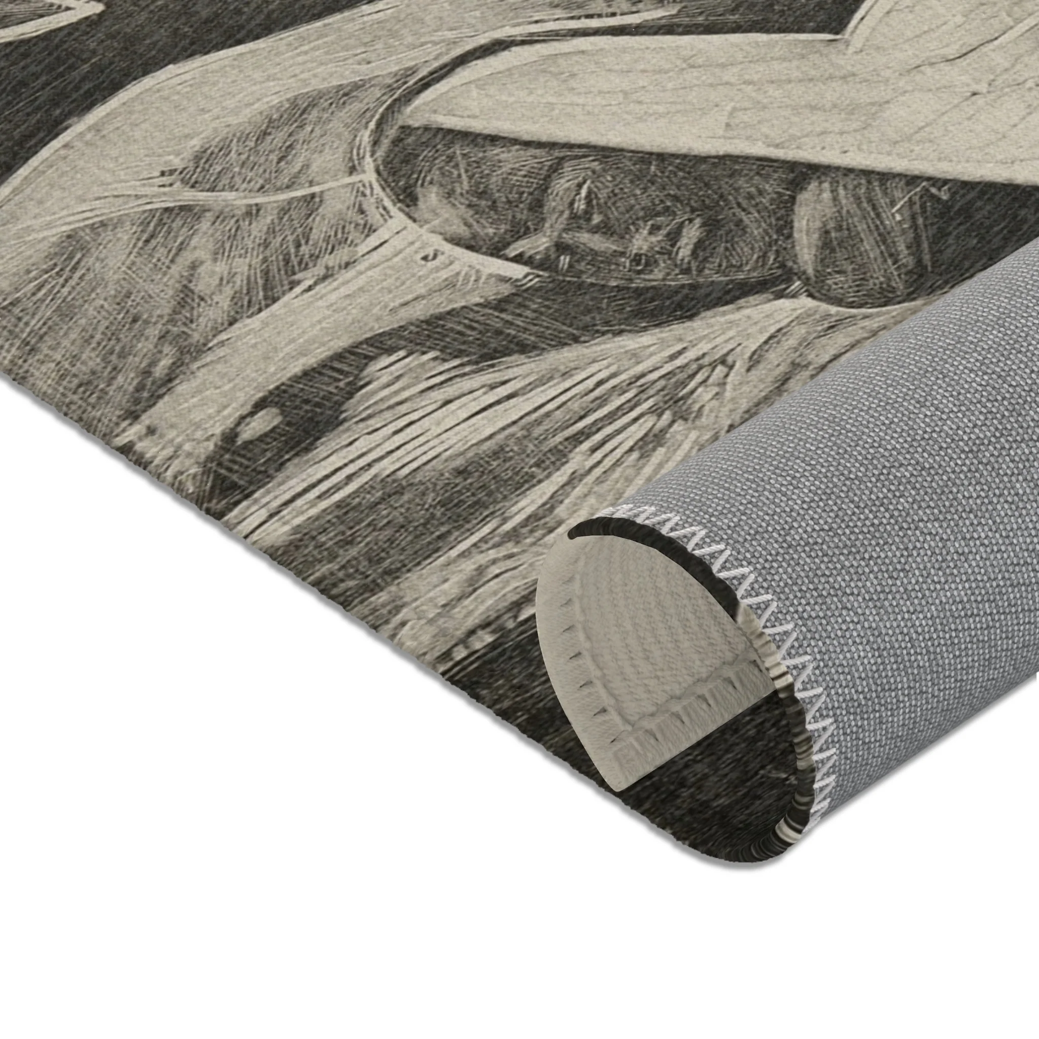 Paul Gauguin - Te po (The Night), from the Noa Noa Suite | Area Rug - Image 8