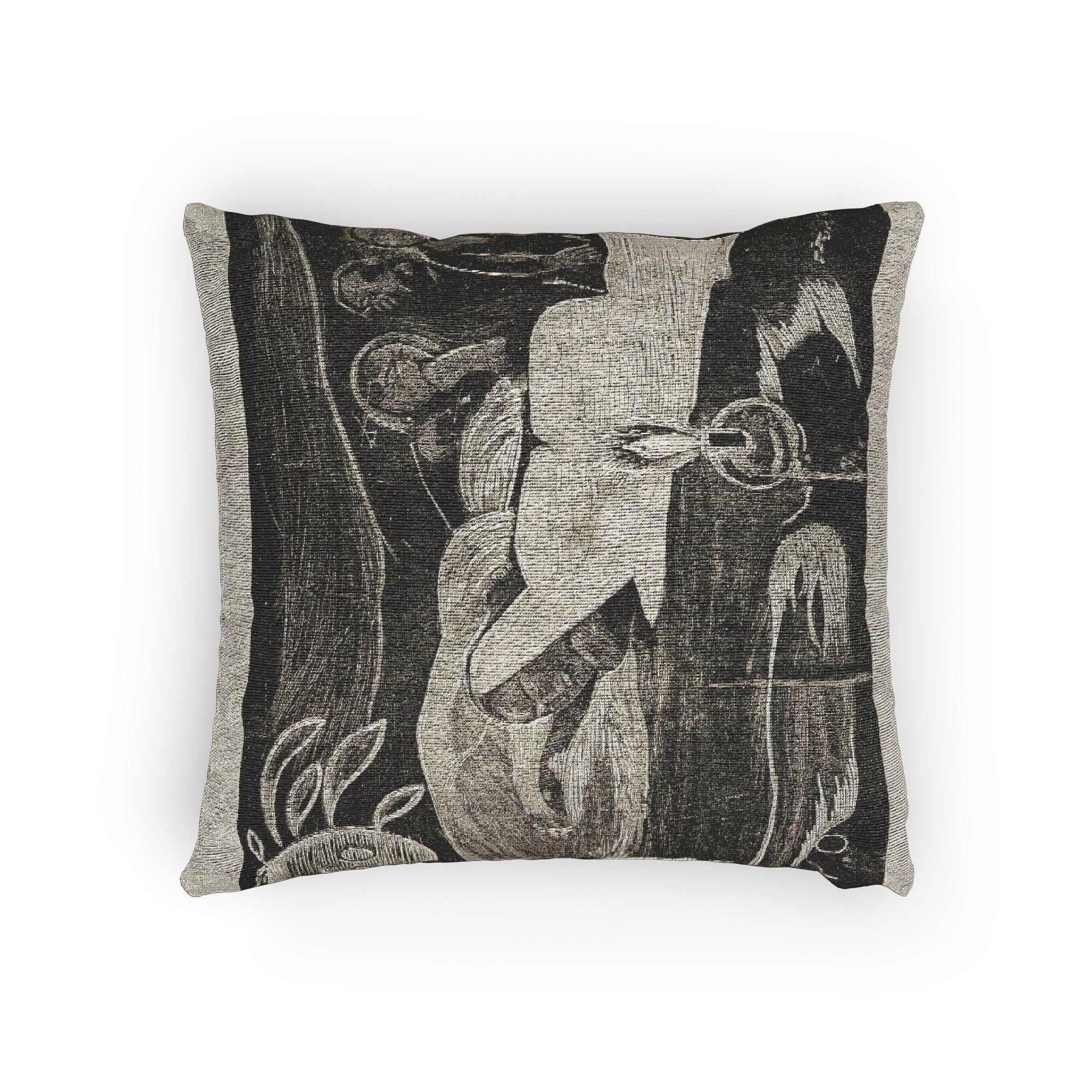 Paul Gauguin - Te po (The Night), from the Noa Noa Suite | Woven Pillow - Image 4