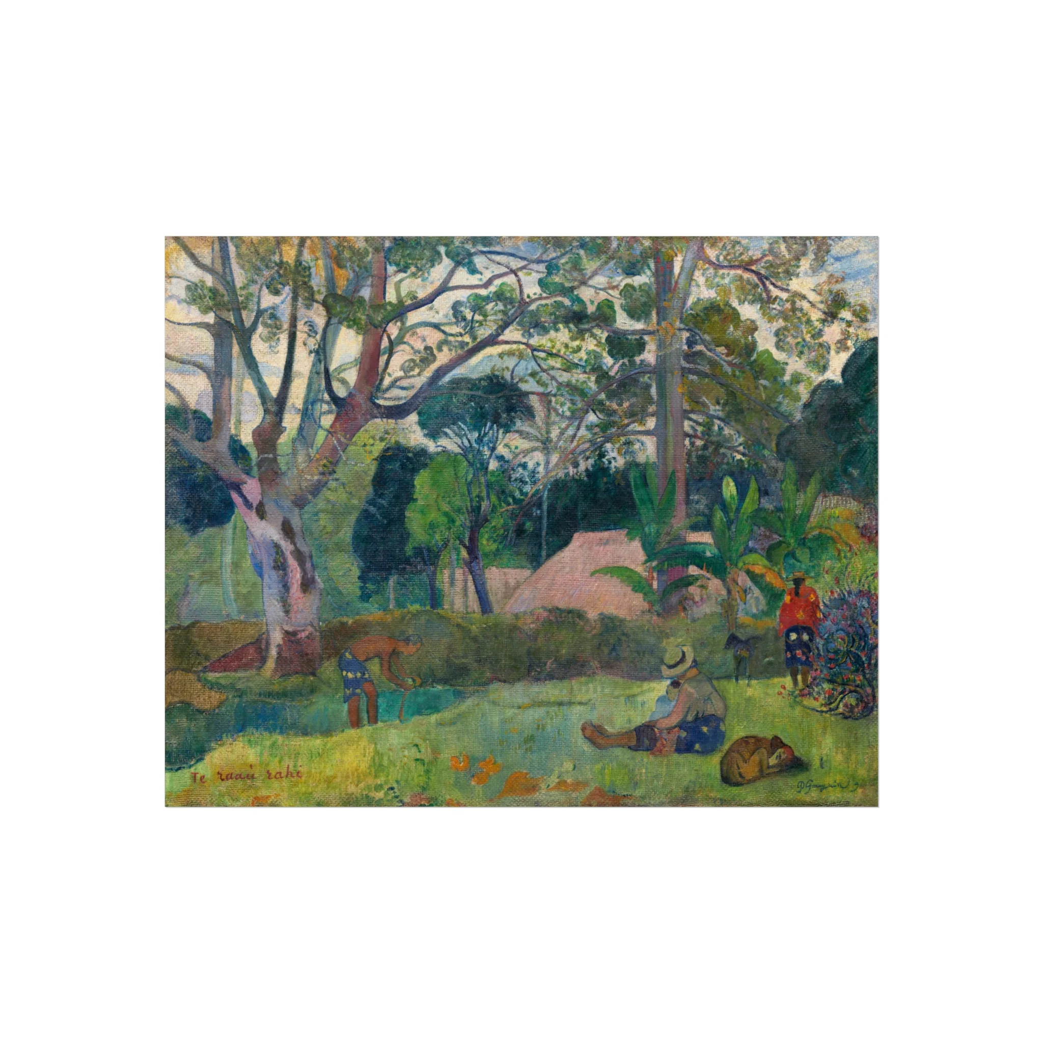 Paul Gauguin - Te raau rahi (The Big Tree) | Fine Art Poster - Image 2
