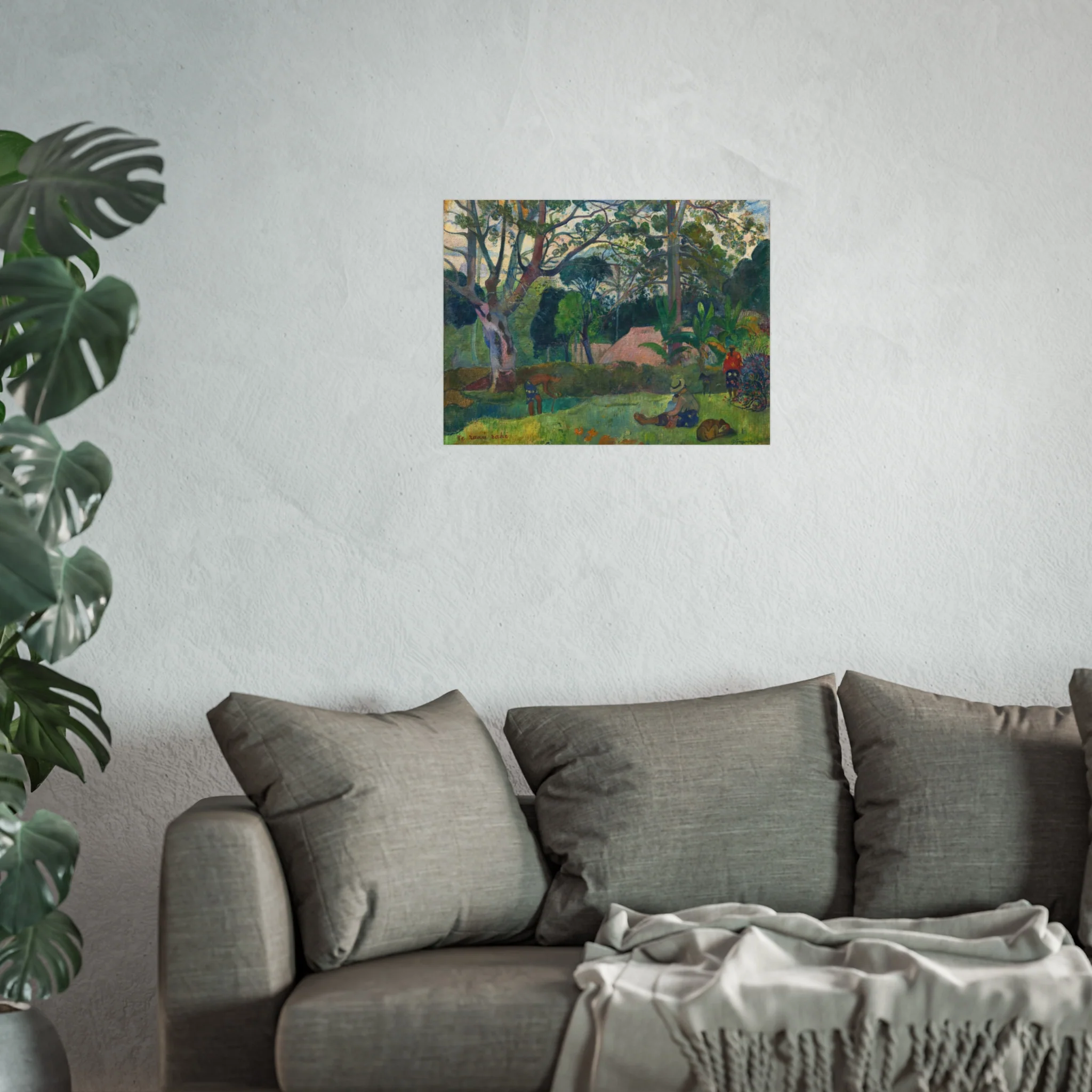 Paul Gauguin - Te raau rahi (The Big Tree) | Fine Art Poster - Image 9