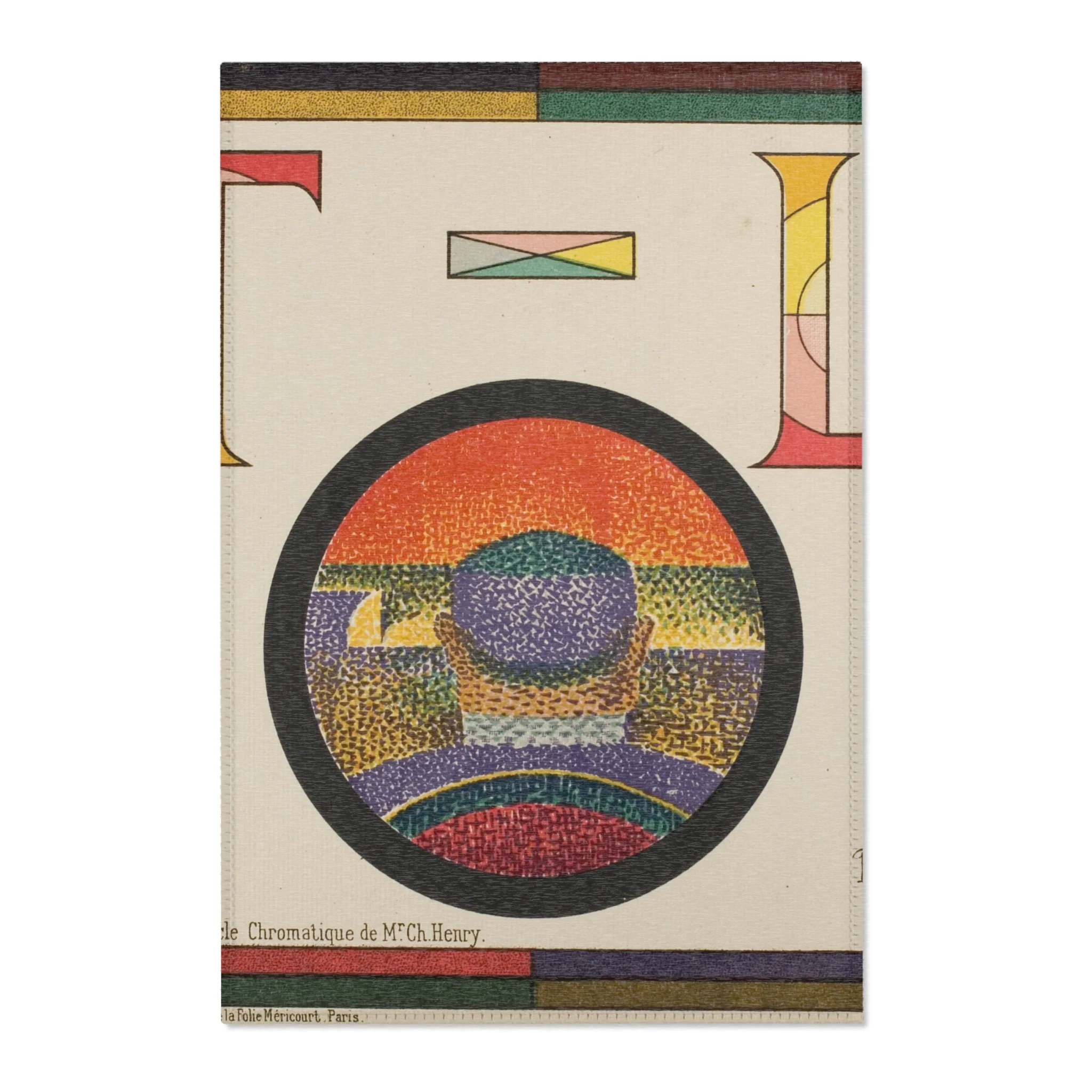 Paul Signac - Chromatic Circle | Area Rug