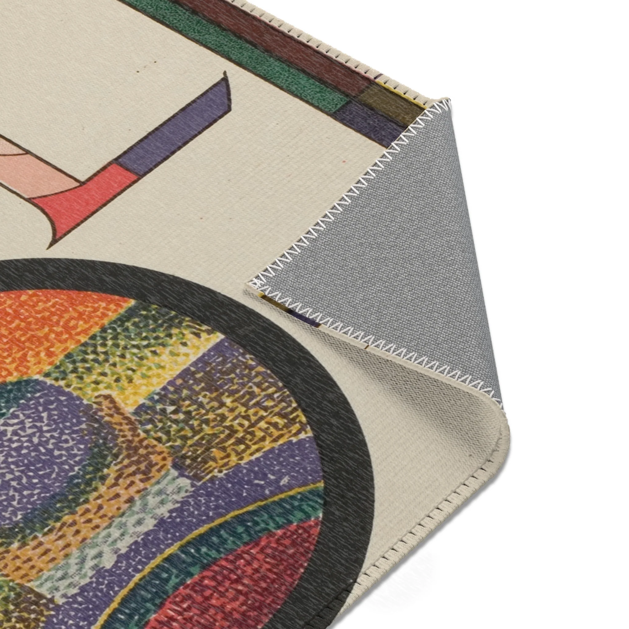 Paul Signac - Chromatic Circle | Area Rug - Image 13